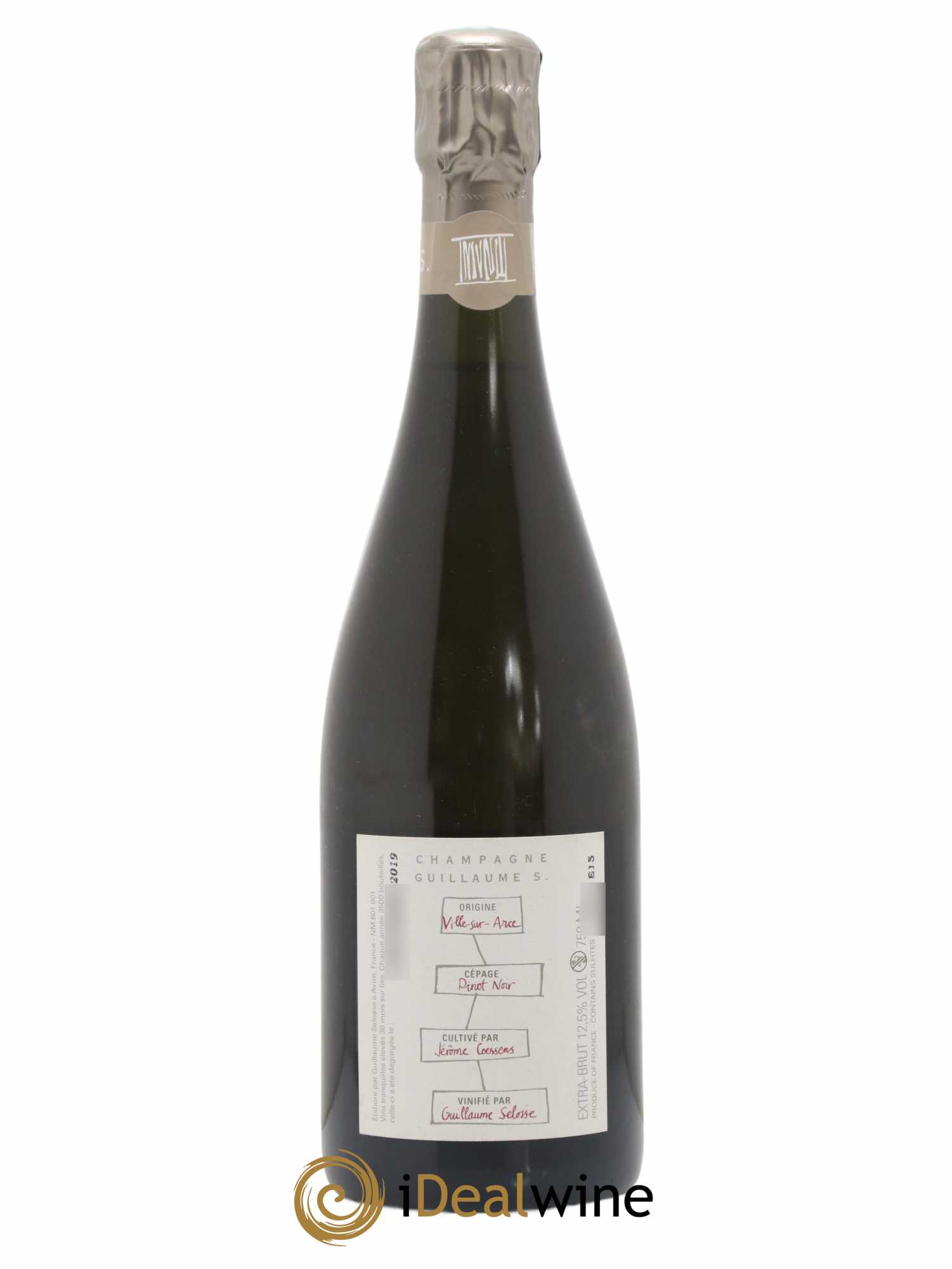 Largillier Extra-Brut Guillaume Selosse - Lot de 1 bouteille - 1