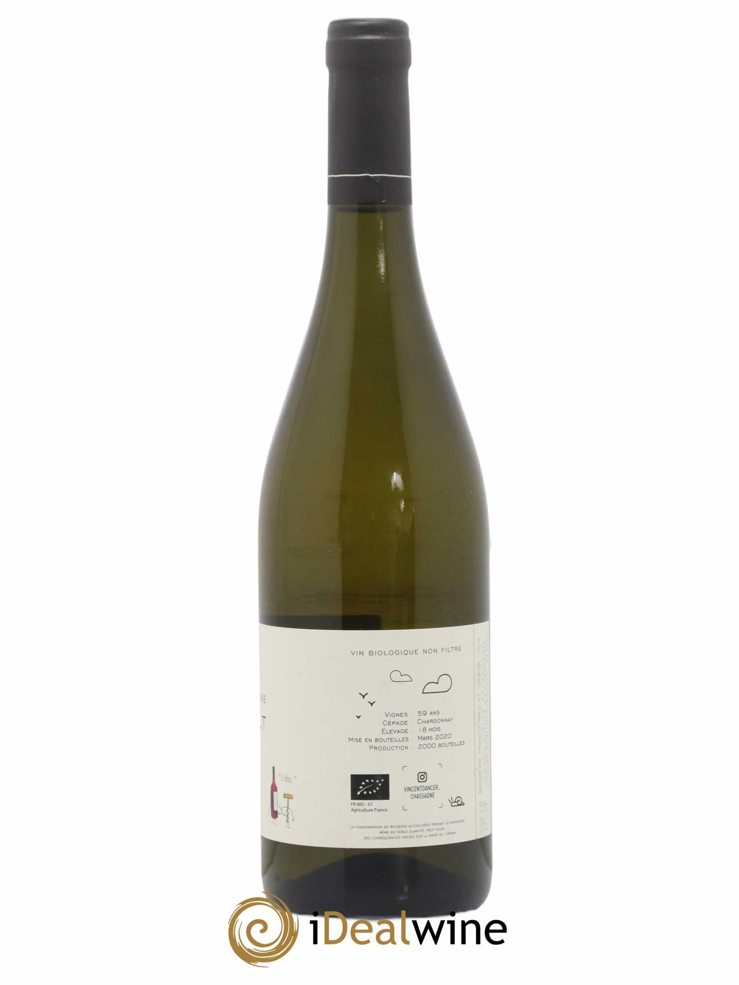 Meursault Les Grands Charrons Vincent Dancer 2018 - Lot de 1 bouteille - 1