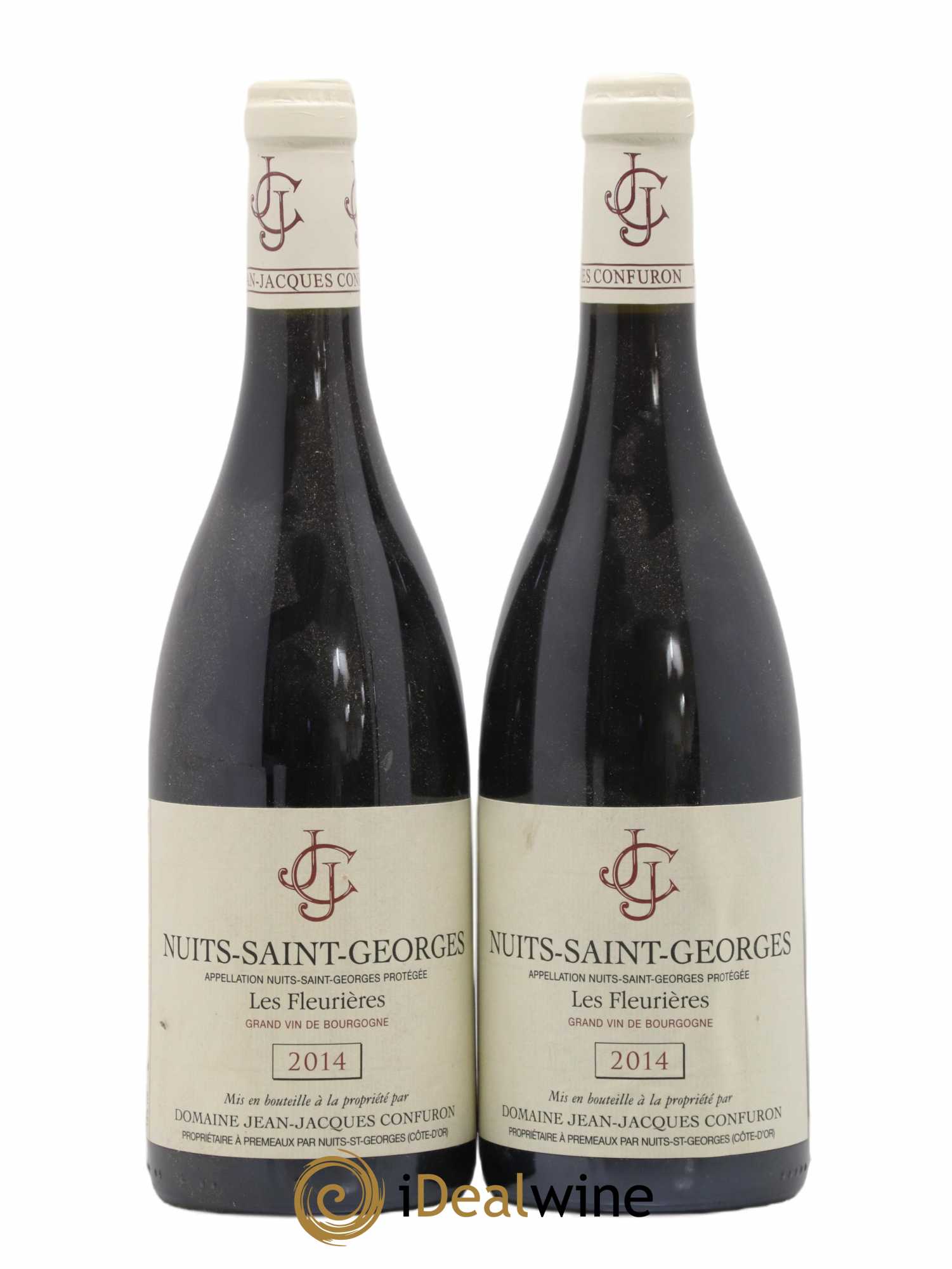 Nuits-Saint-Georges Les Fleurières Jean-Jacques Confuron 2014 - Lot de 2 bouteilles - 0