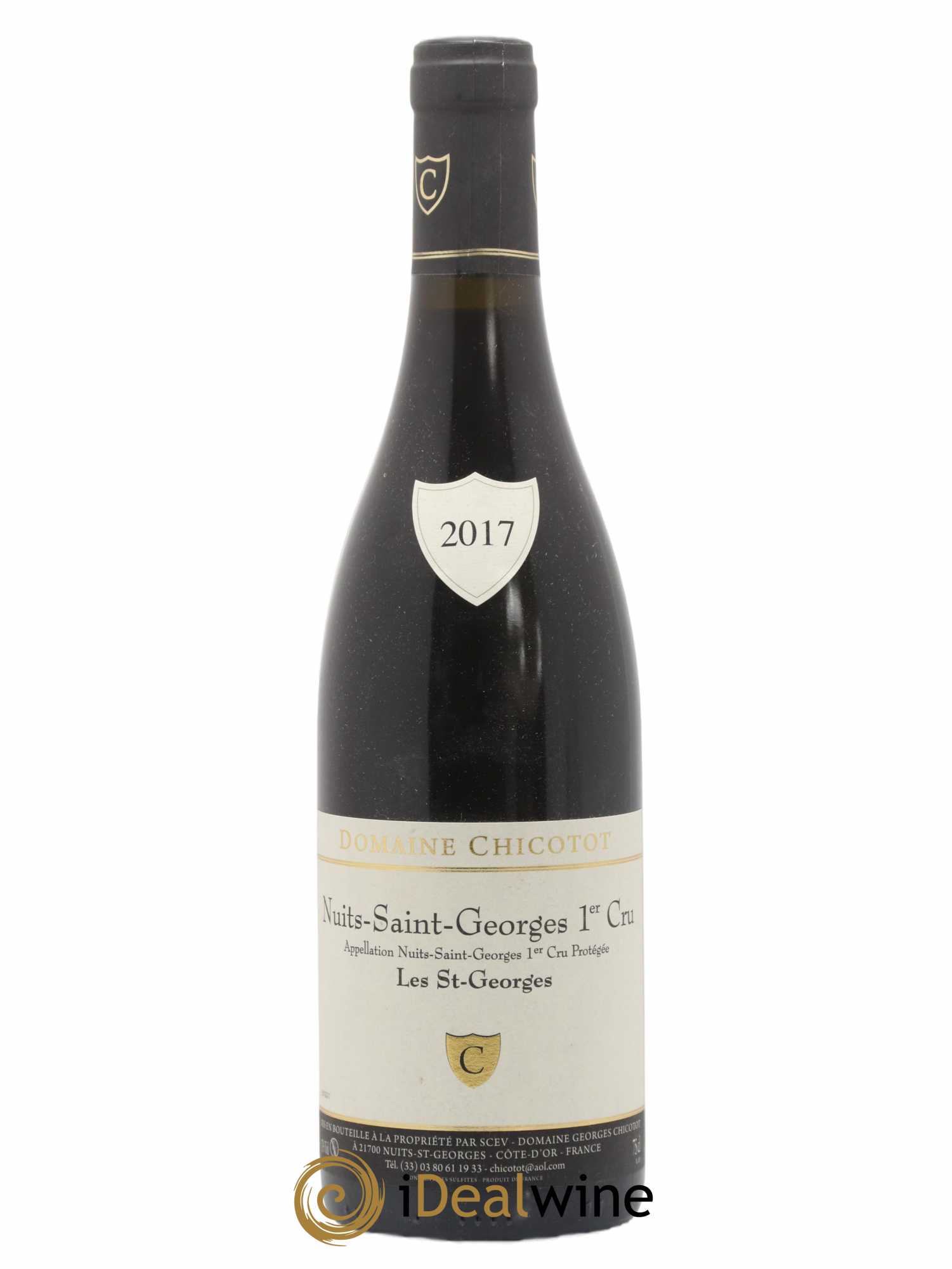 Nuits-Saint-Georges 1er Cru Les Saint-Georges Chicotot 2017 - Lot de 1 bouteille - 0