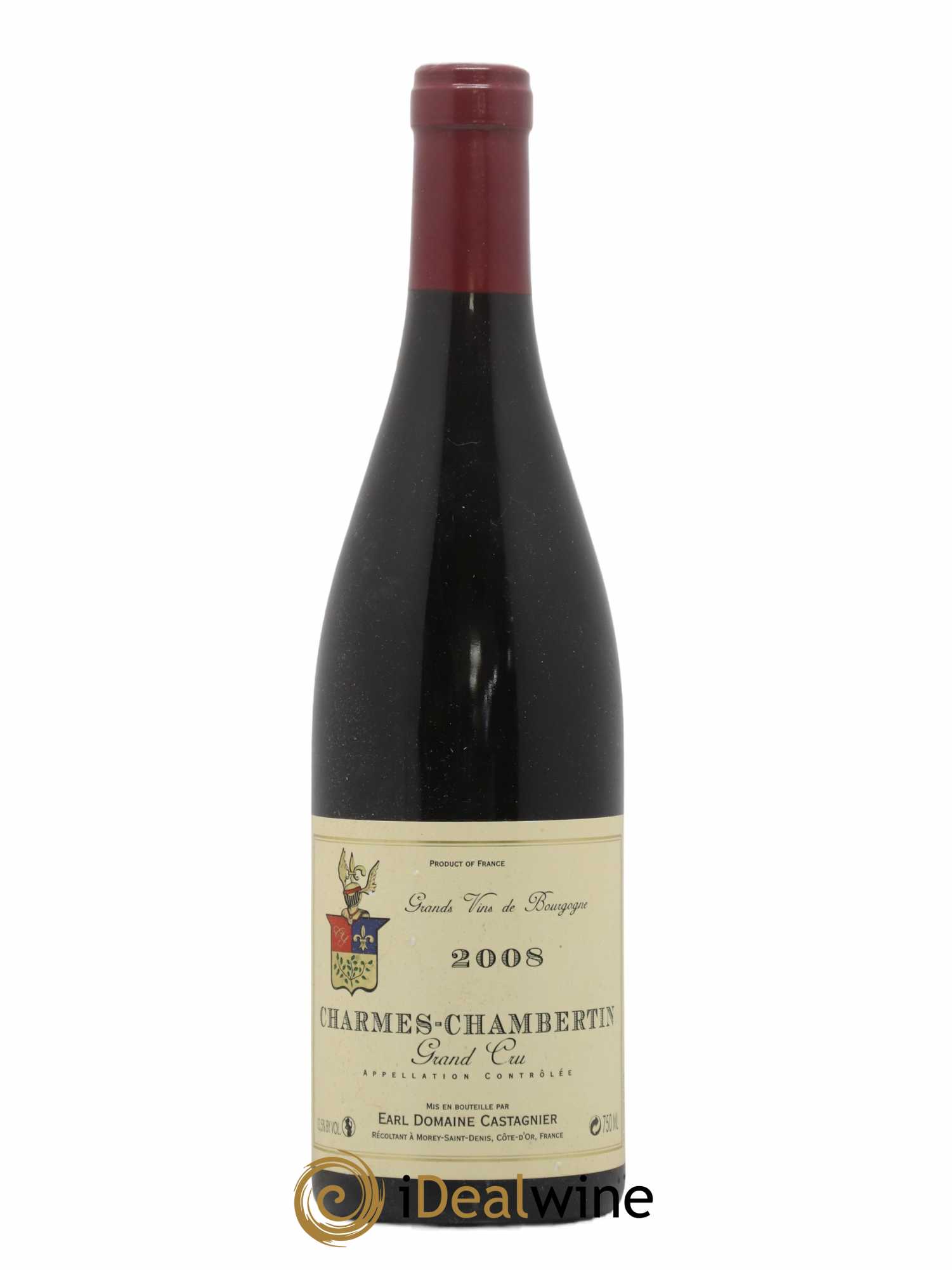 Charmes-Chambertin Grand Cru Castagnier (Domaine) 2008 - Lot de 1 bouteille - 0