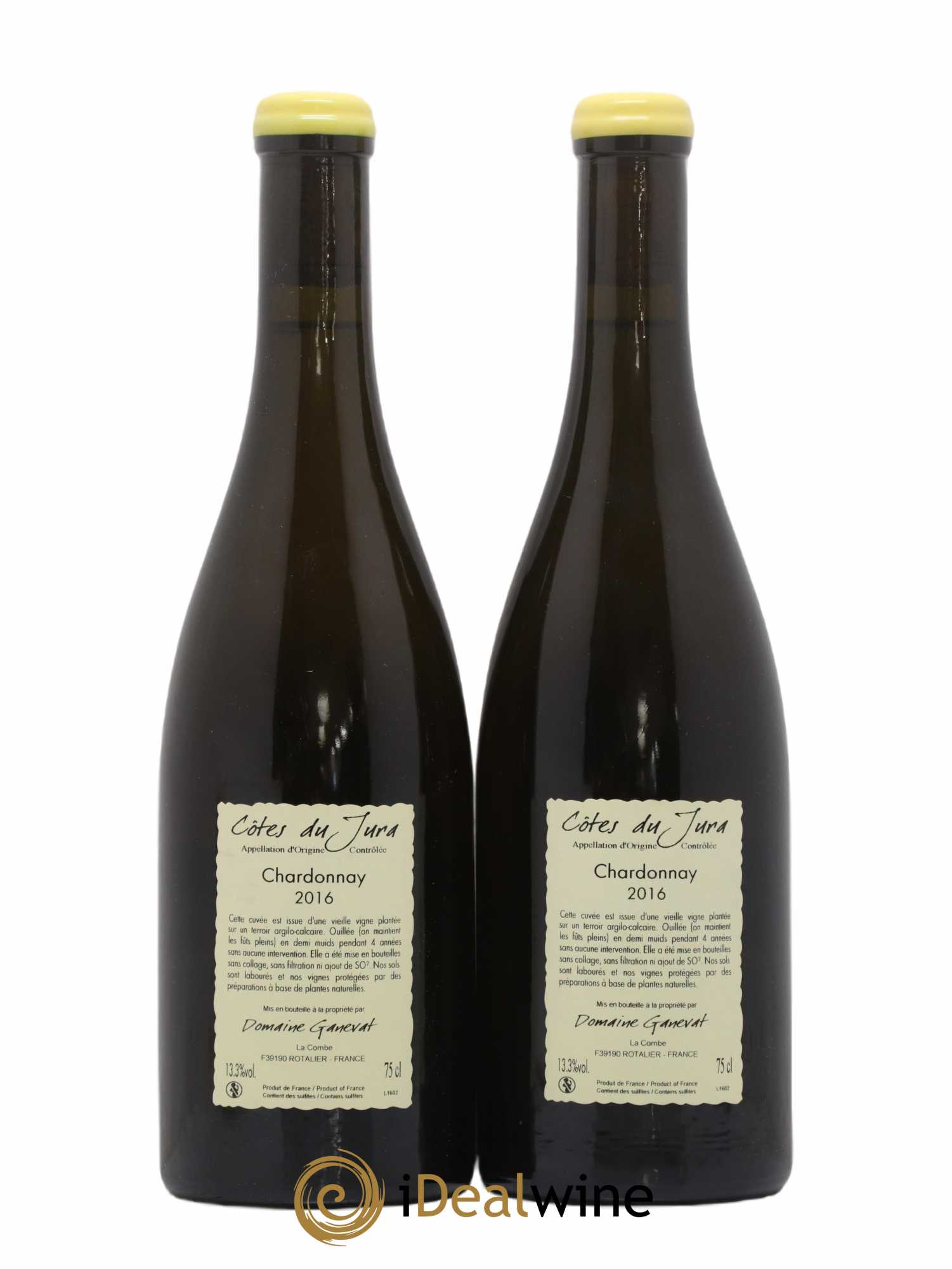 Côtes du Jura Les Chamois du Paradis Jean-François Ganevat (Domaine) 2016 - Lotto di 2 bottiglie - 1