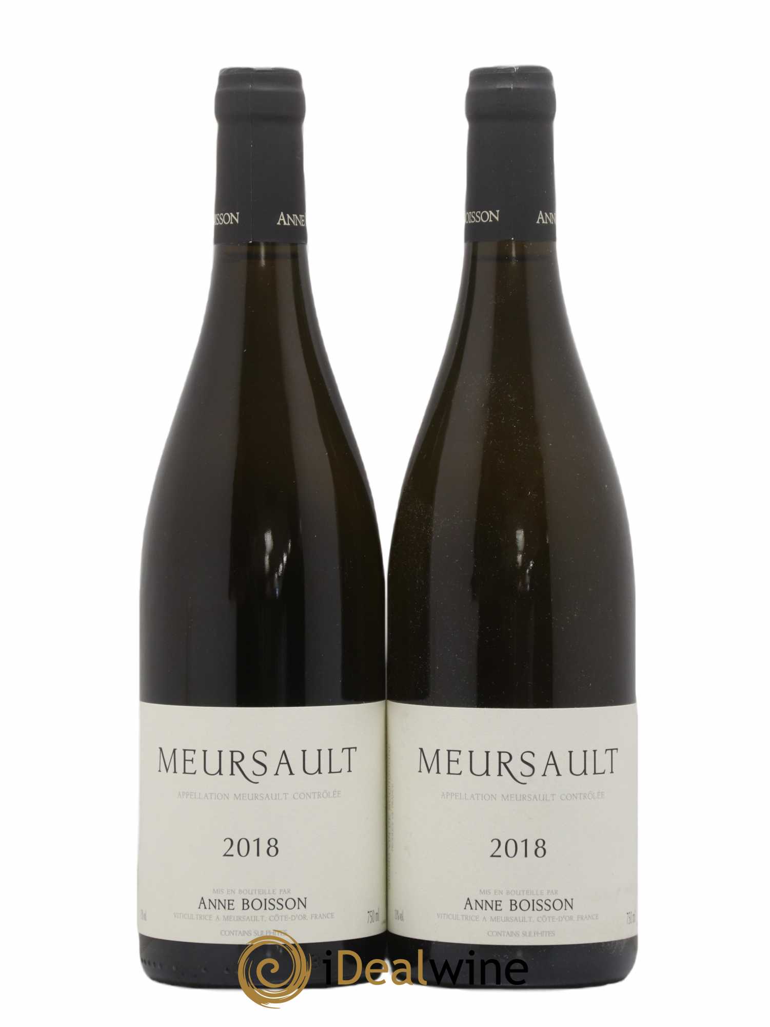 Meursault Anne Boisson 2018 - Lot of 2 bottles - 0