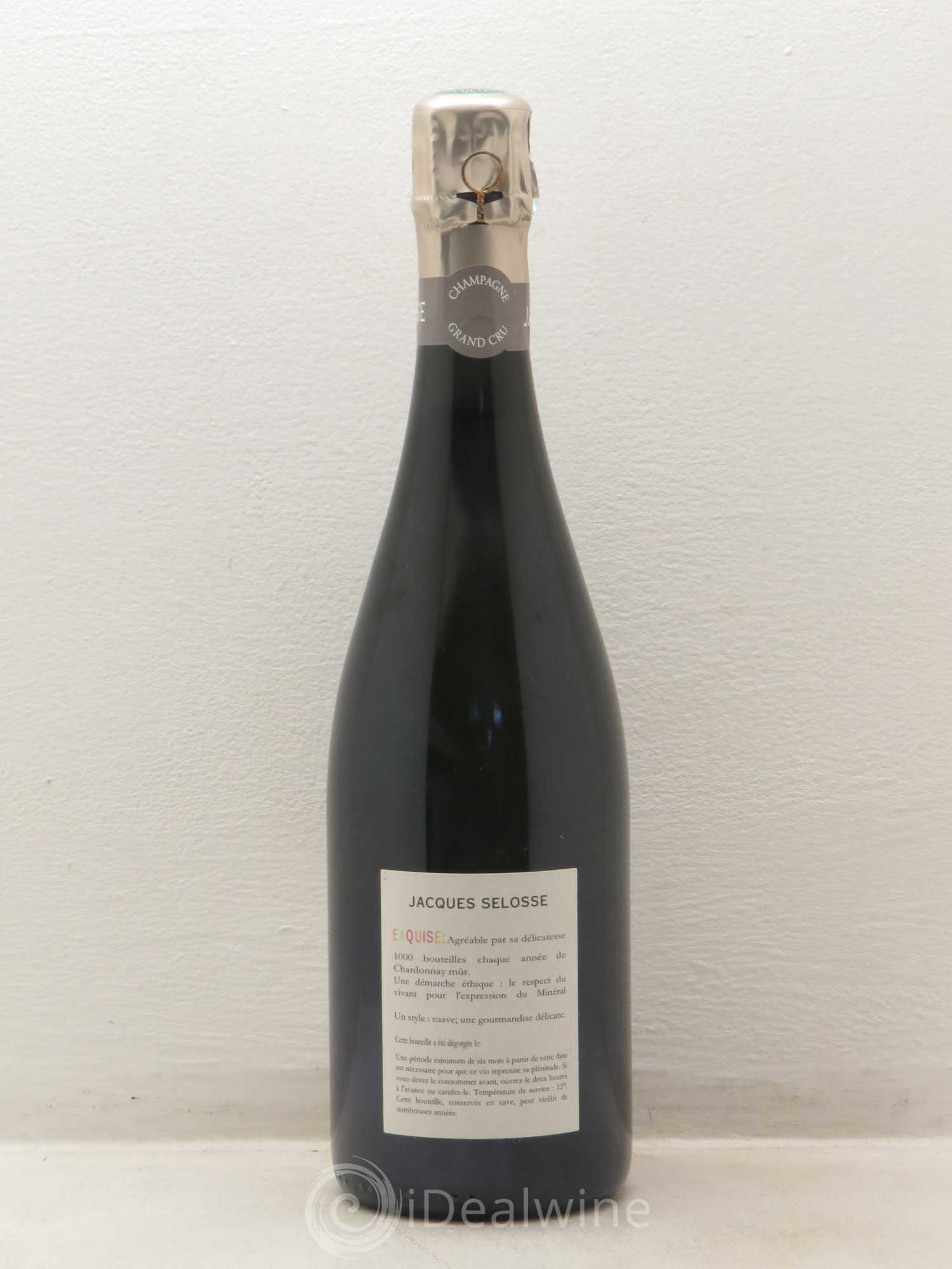 Exquise NV Jacques Selosse - Lot de 1 bouteille - 1
