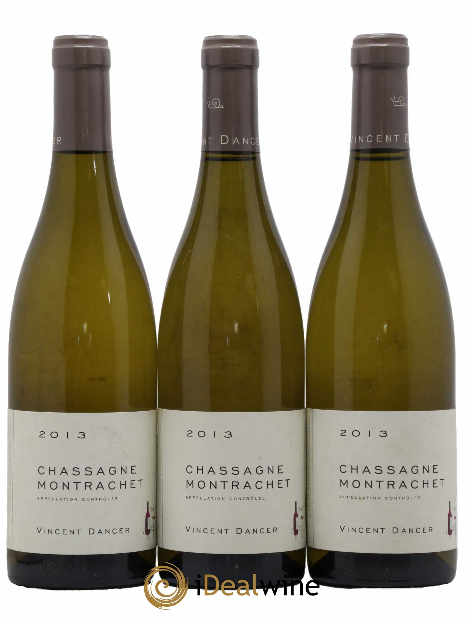 Chassagne-Montrachet Vincent Dancer 2013 - Lot de 3 bouteilles - 0