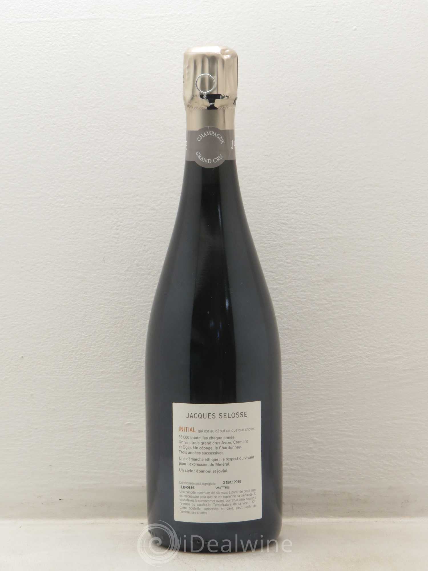 Initial Brut Jacques Selosse - Lot de 1 bouteille - 1