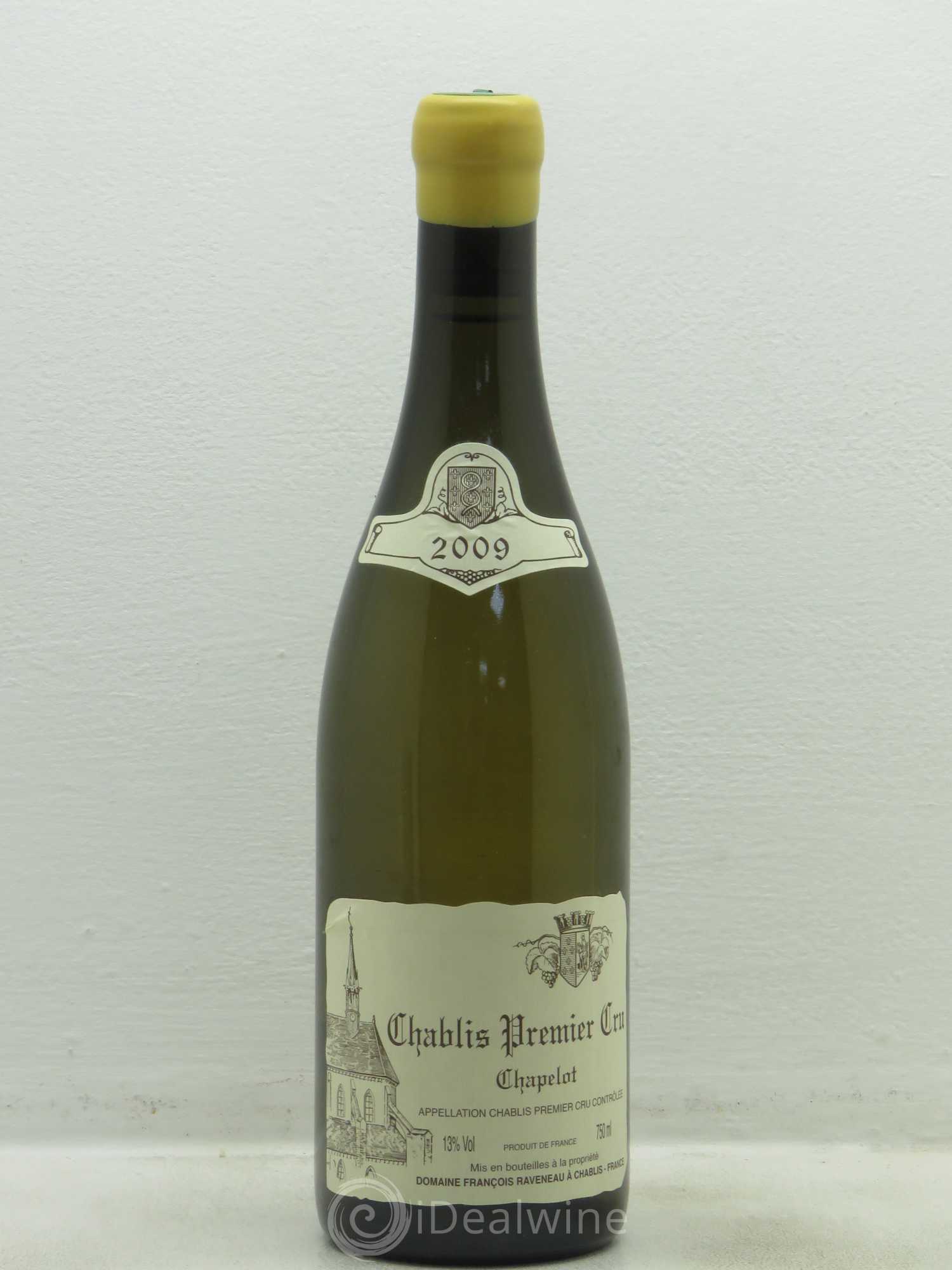 Chablis 1er Cru Chapelot Raveneau (Domaine) 2009 - Lot de 1 bouteille - 0