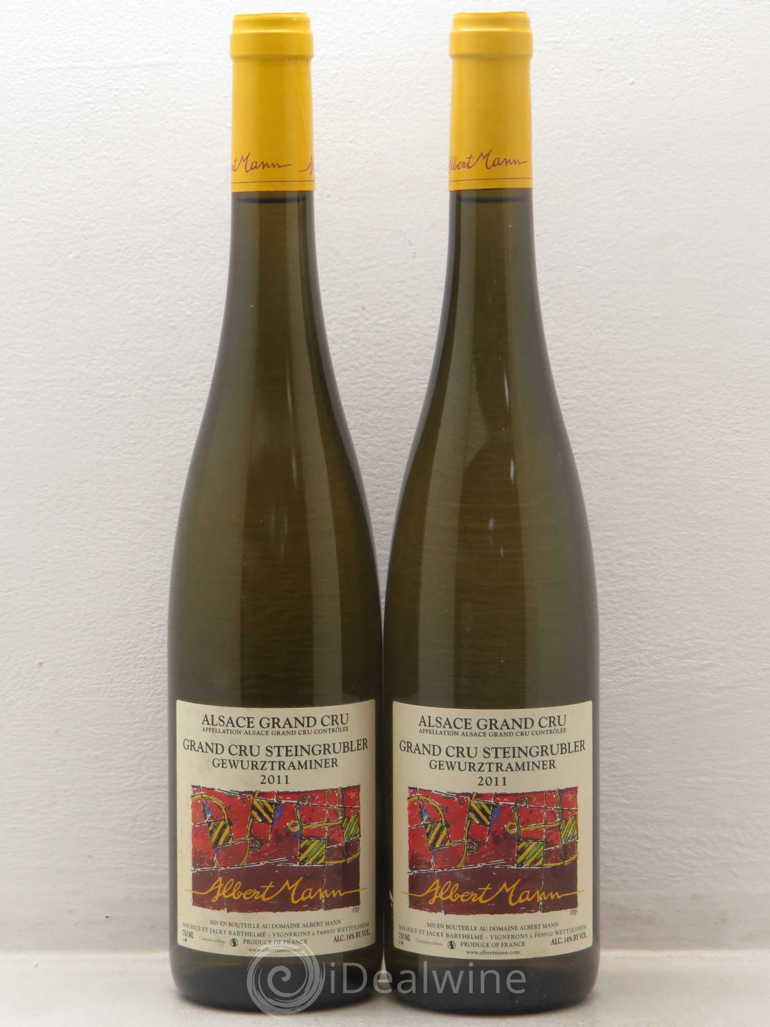 Gewurztraminer Grand Cru Steingrubler 2011 - Posten von 2 Flaschen - 0