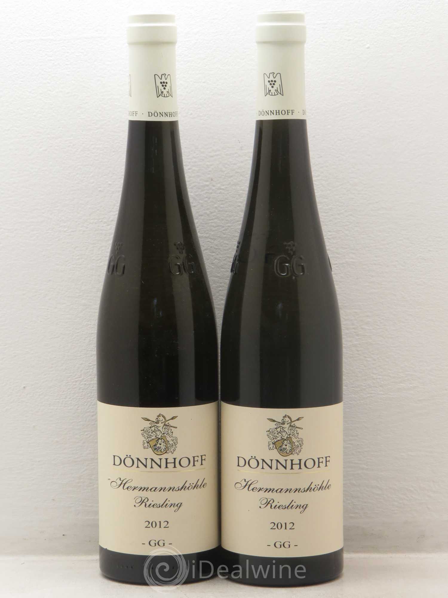Riesling Weingut Dönnhoff Hermannshöhle Riesling trocken Grosses Gewächs 2012 - Lotto di 2 bottiglie - 0