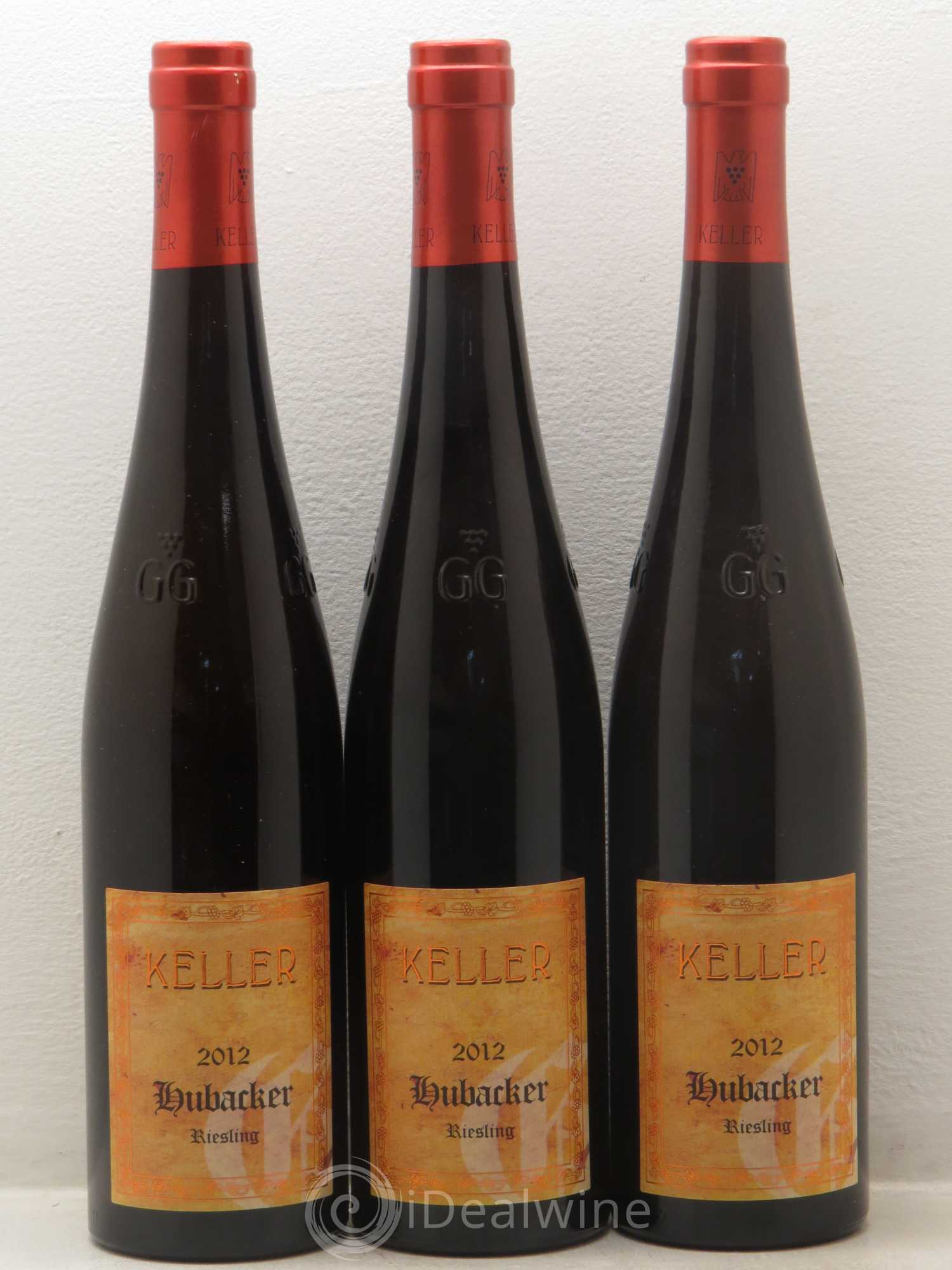 Riesling Weingut Keller Hubacker Dalsheim riesling trocken 2012 - Posten von 3 Flaschen - 0