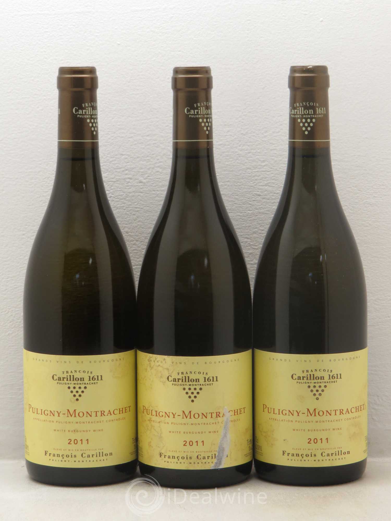 Puligny-Montrachet Domaine François Carillon 2011 - Posten von 3 Flaschen - 0