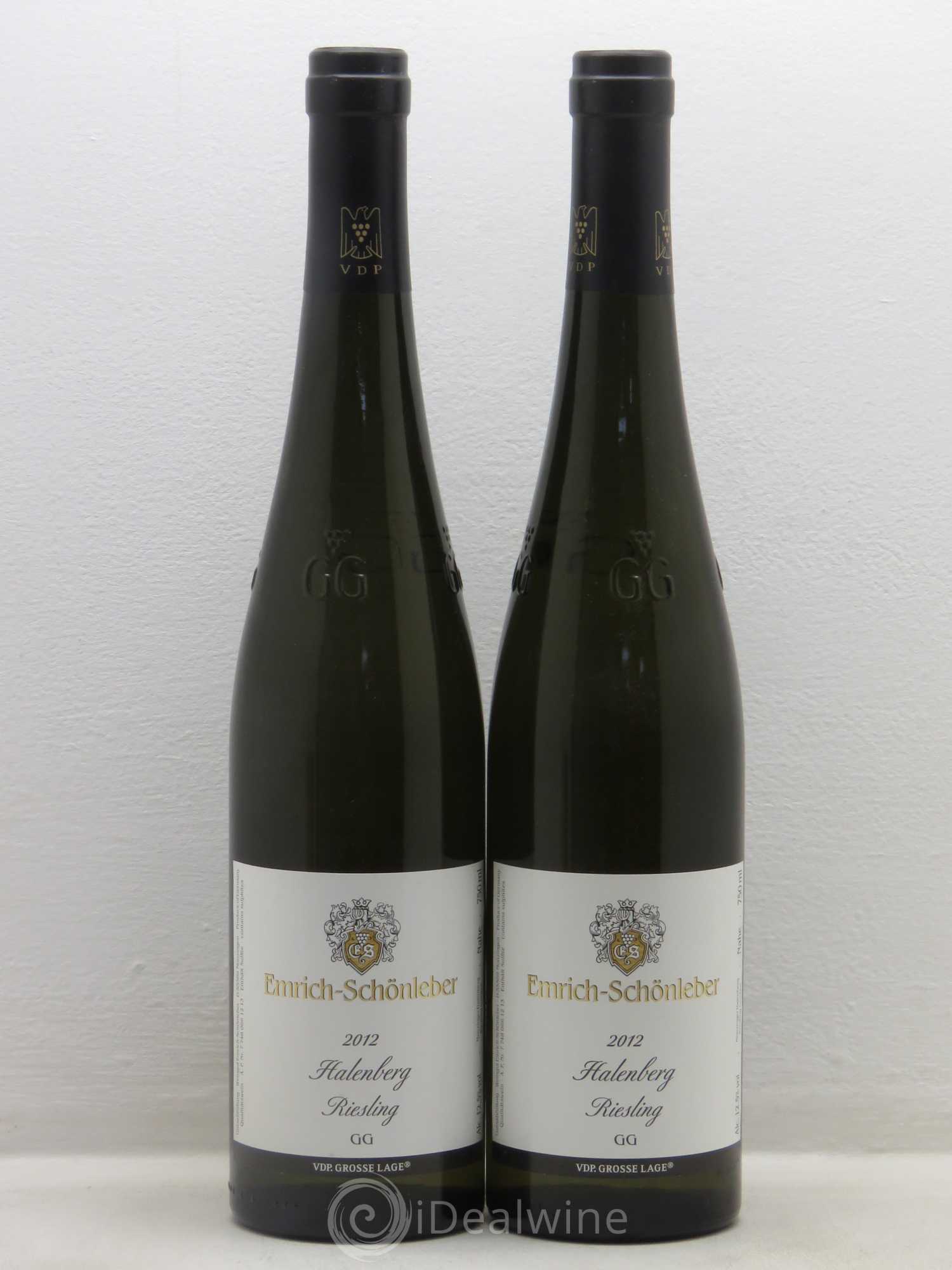 Riesling Emrich Schönleber Monzinger Halenberg Riesling Großes Gewächs 2012 - Posten von 2 Flaschen - 0