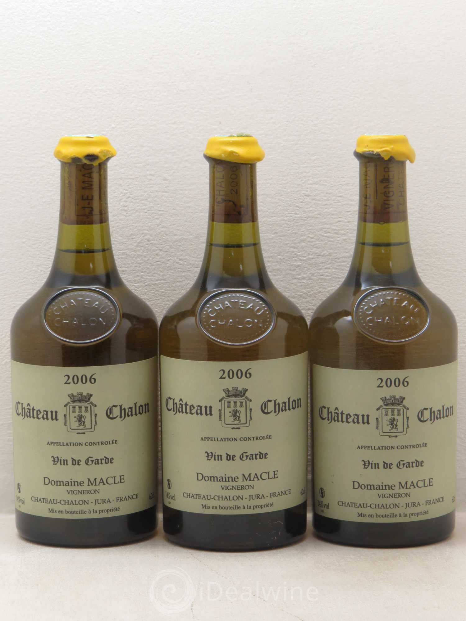 Château-Chalon Jean Macle 2006 - Lot de 3 bouteilles - 0