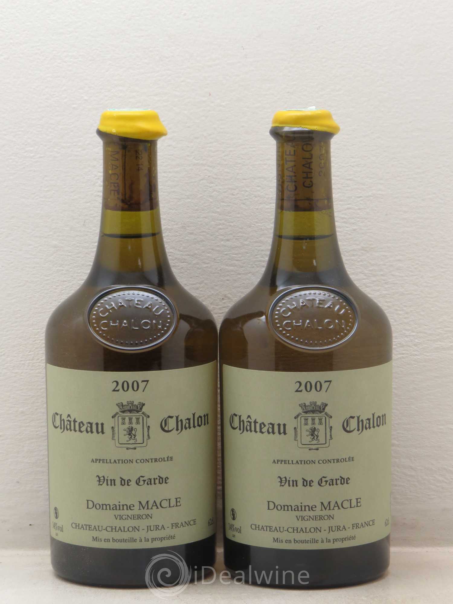 Château-Chalon Jean Macle 2007 - Lot de 2 bouteilles - 0