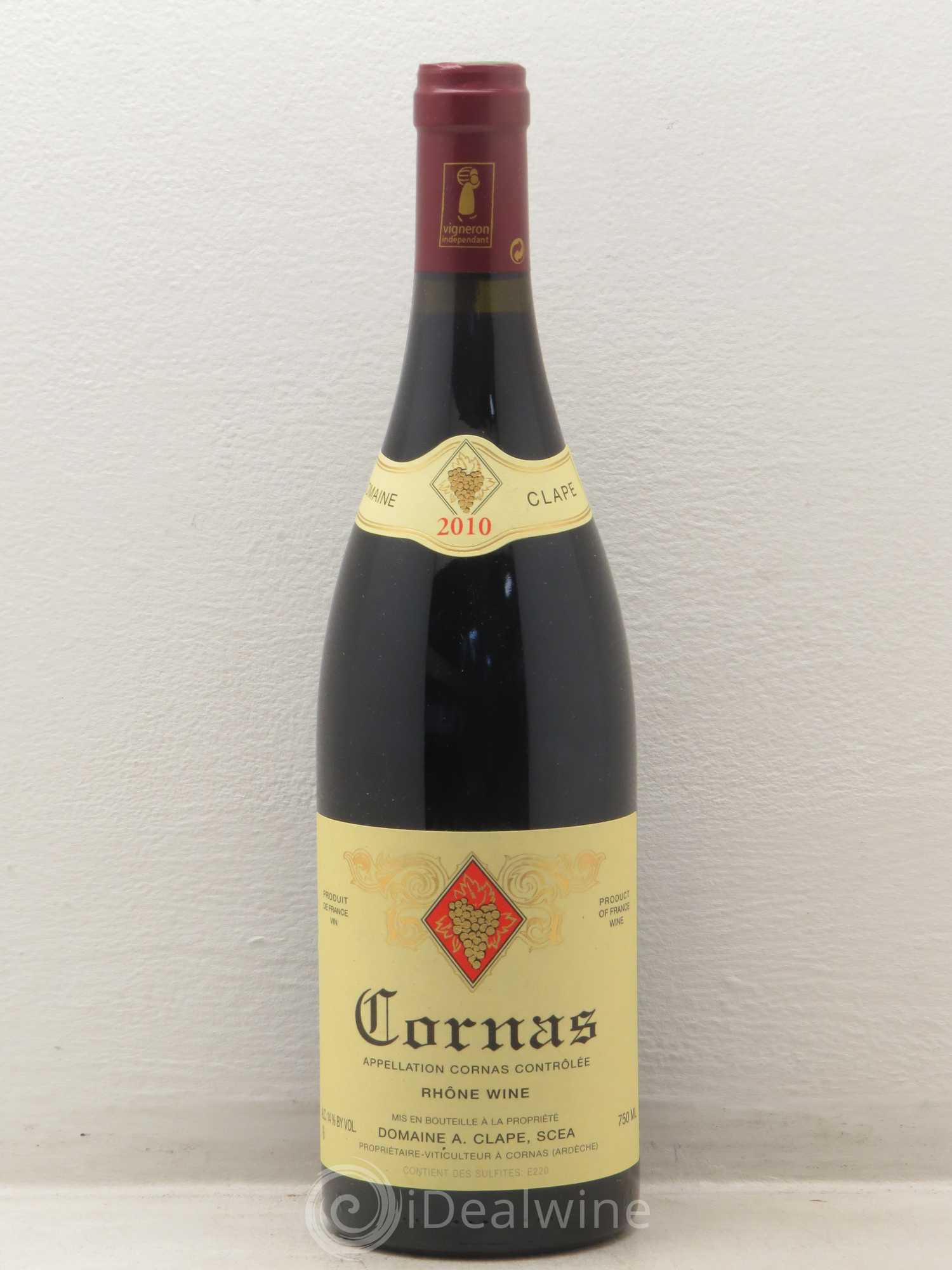 Cornas Auguste Clape 2010 - Lot de 1 bouteille - 0