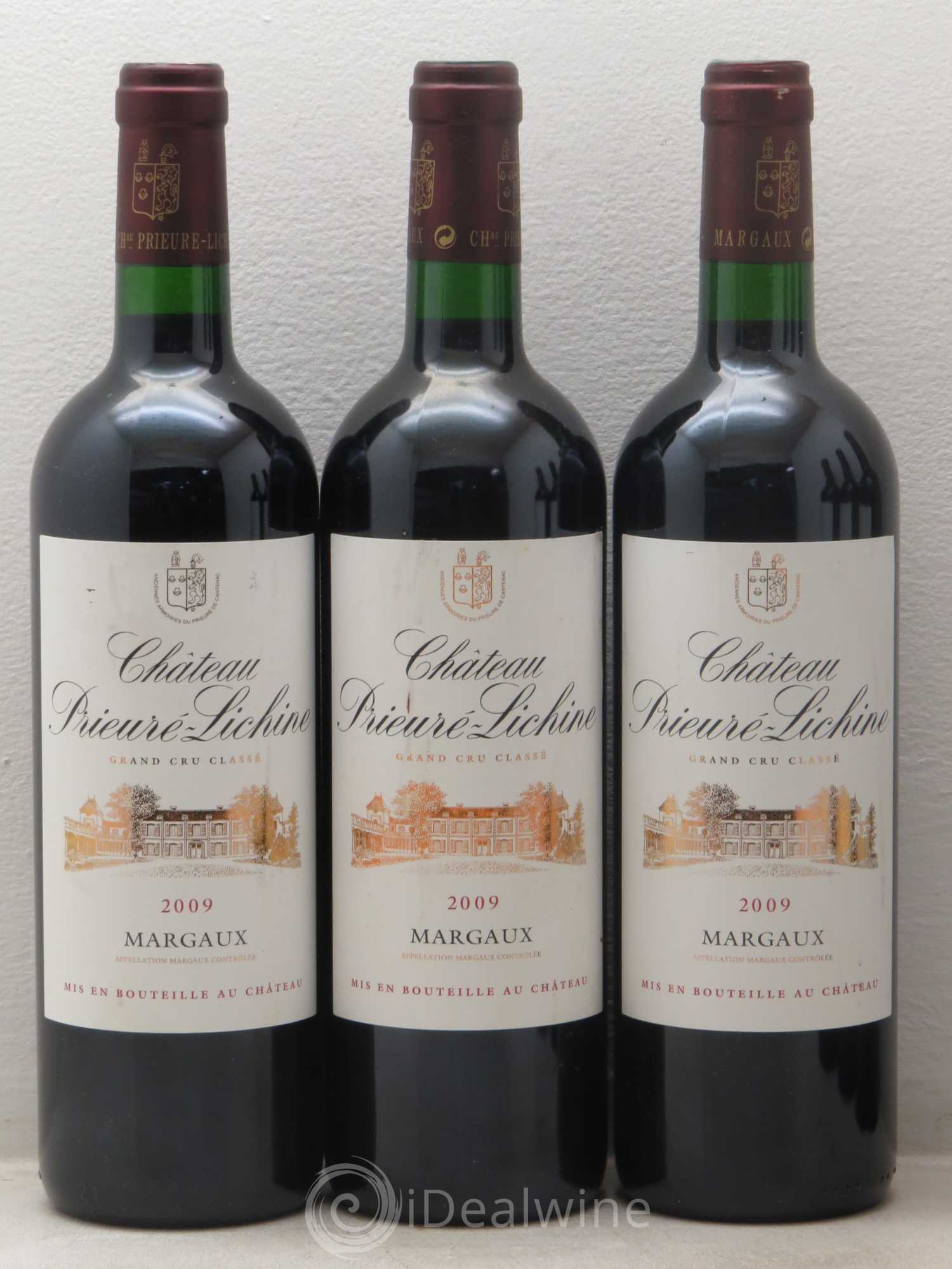 Château Prieuré Lichine 4ème Grand Cru Classé 2009 - Lot de 6 bouteilles - 1