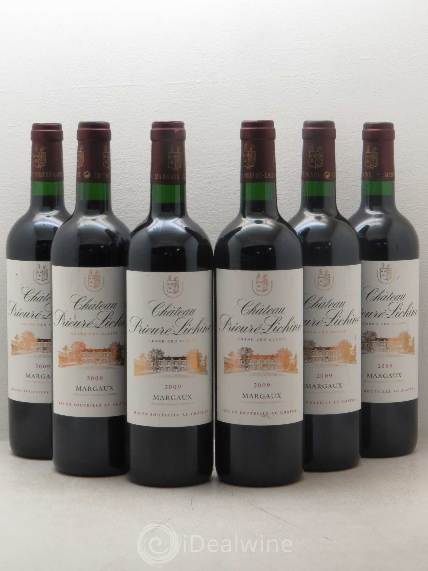 Château Prieuré Lichine 4ème Grand Cru Classé 2009 - Lot de 6 bouteilles - 0