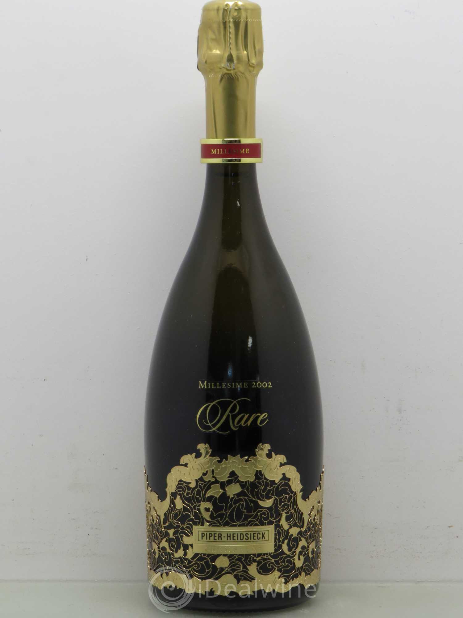 Rare Piper Heidsieck 2002 - Lot de 1 bouteille - 0