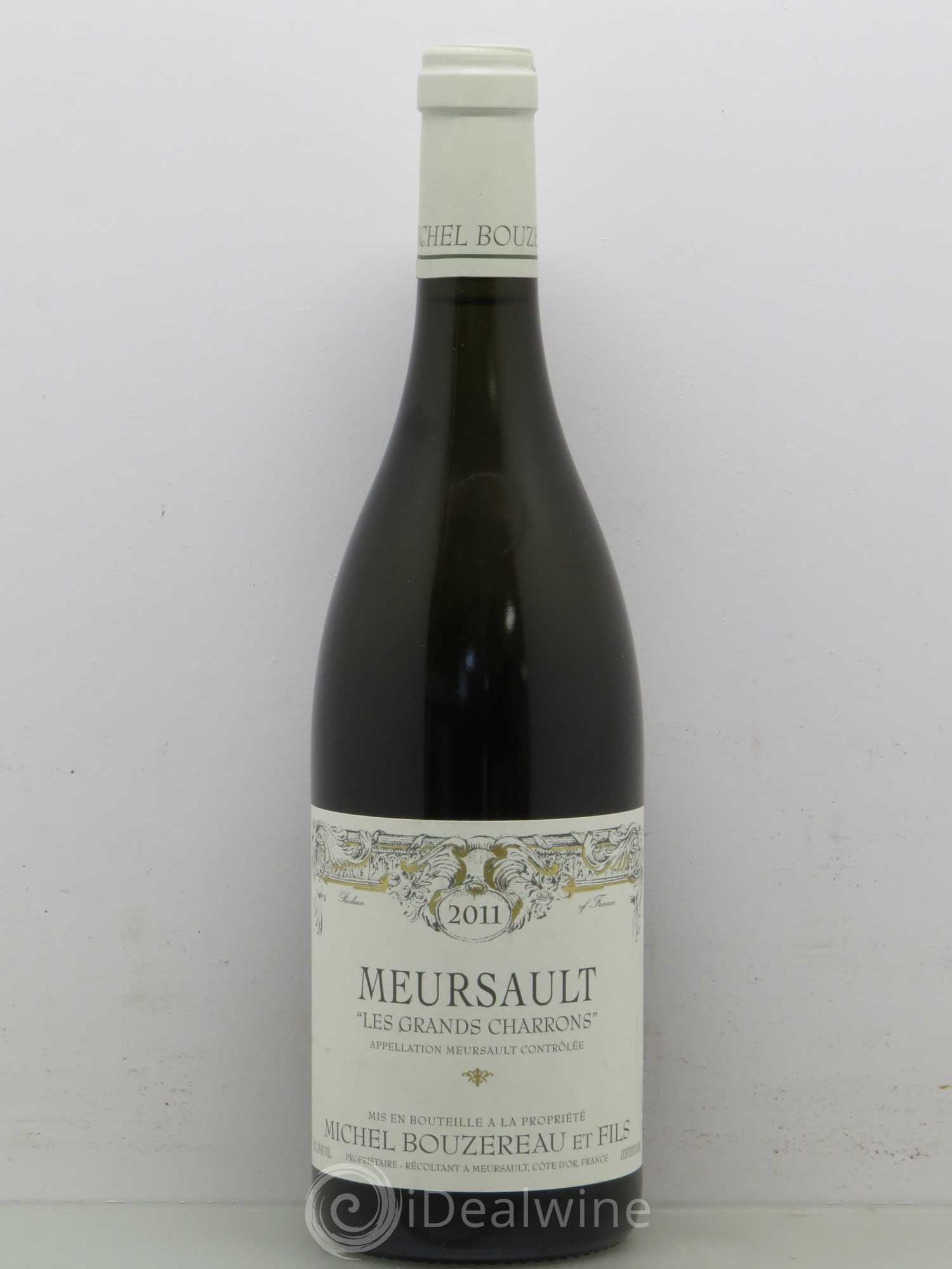 Meursault Les Grands Charrons Michel Bouzereau et Fils (Domaine) 2011 - Lot de 1 bouteille - 0