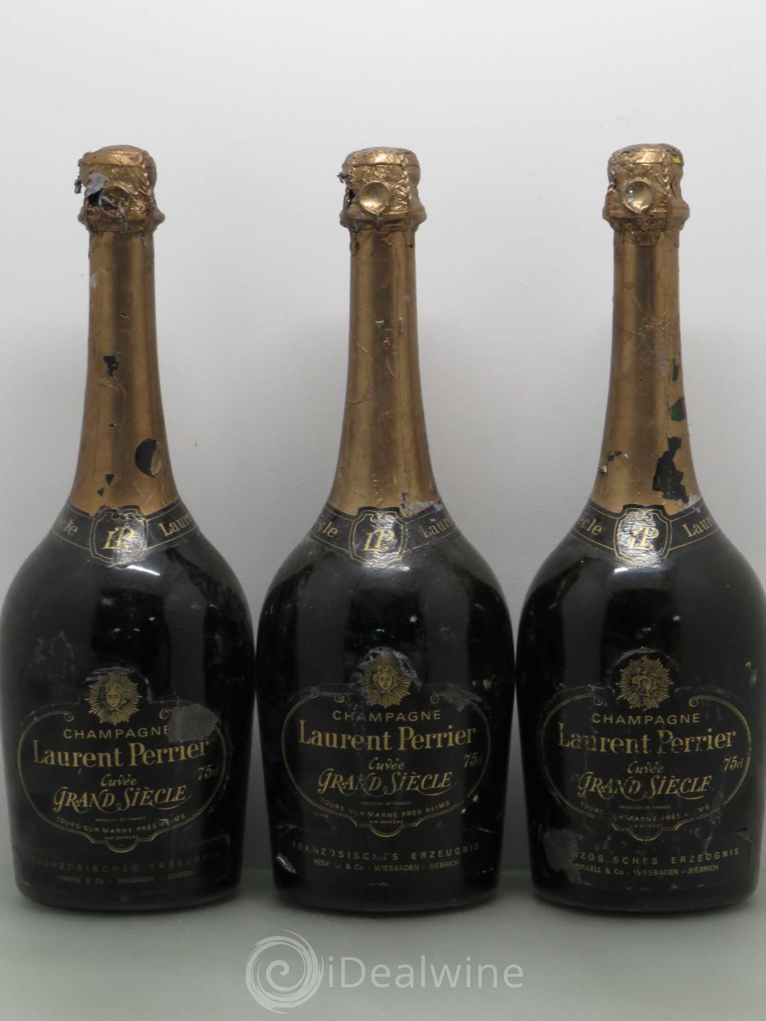 Grand Siècle Laurent Perrier - Lot de 3 bouteilles - 0