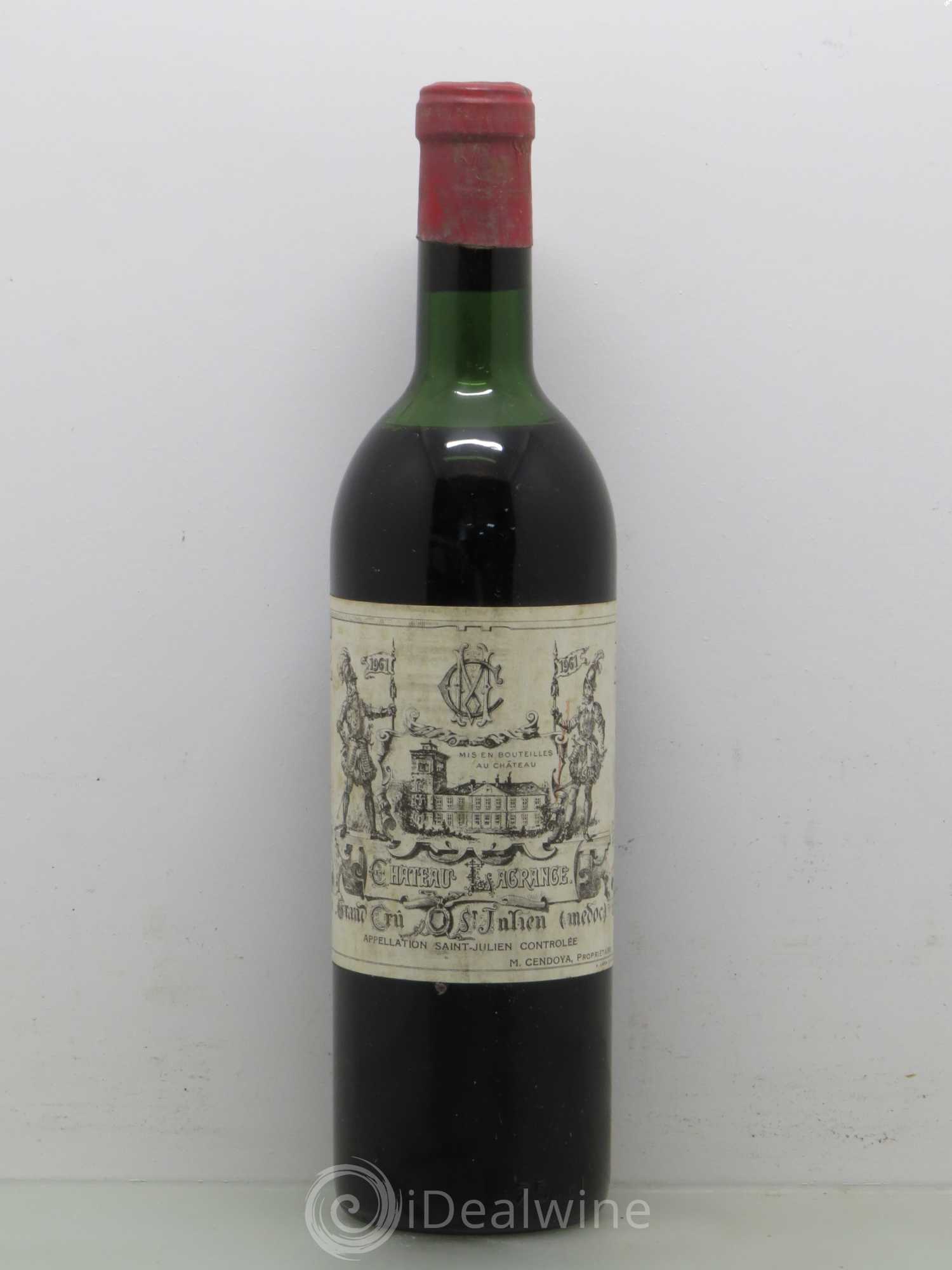 Château Lagrange 3ème Grand Cru Classé 1961 - Lot de 1 bouteille - 0