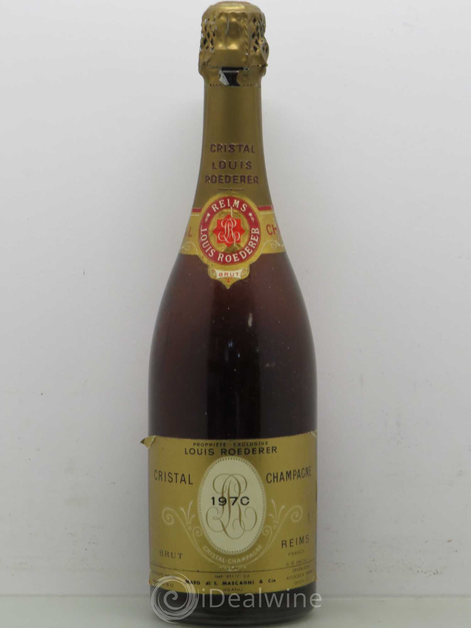 Cristal Louis Roederer 1970 - Lot de 1 bouteille - 0