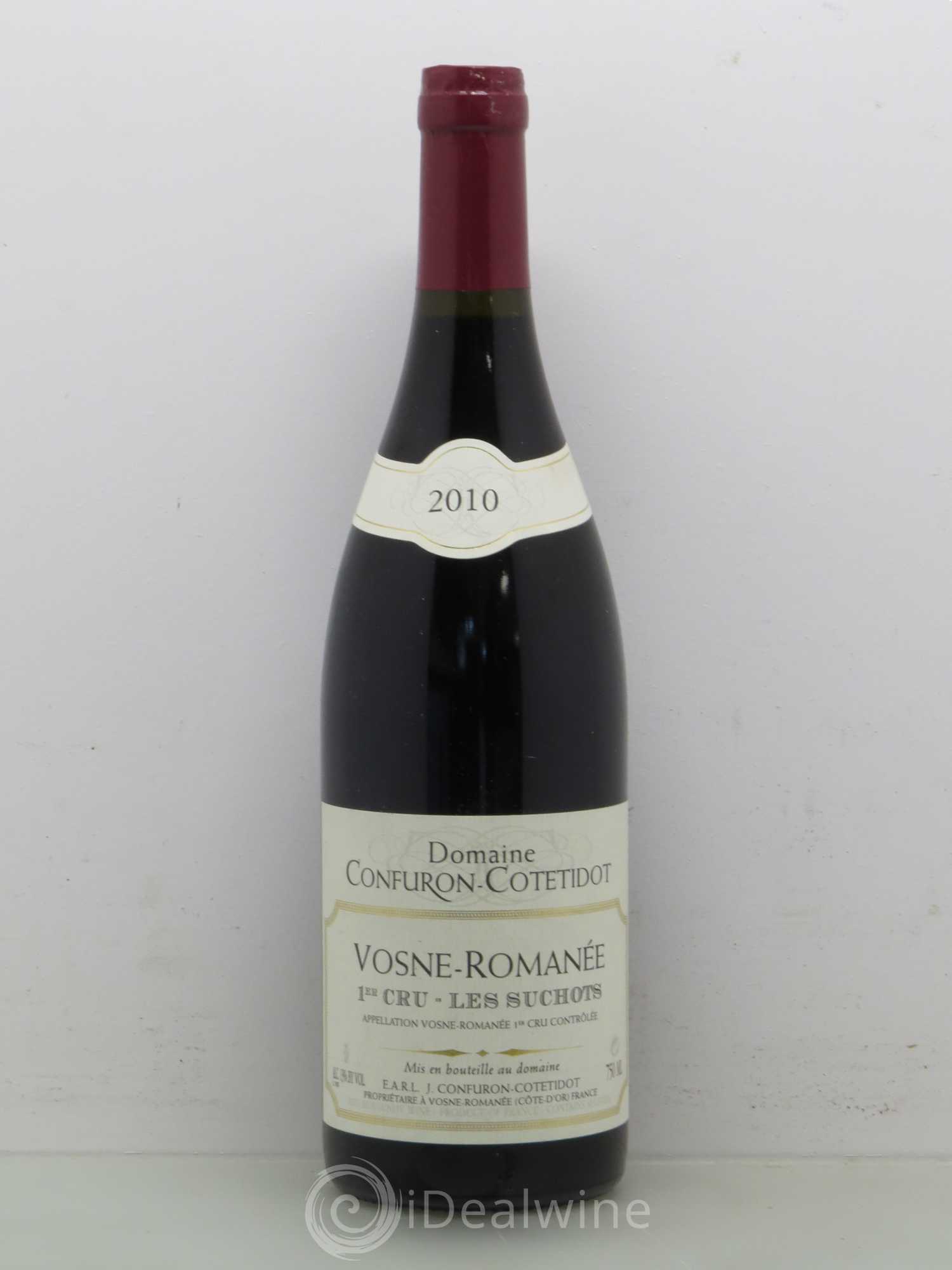 Vosne-Romanée 1er Cru Les Suchots Confuron-Cotetidot 2010 - Lot de 1 bouteille - 0