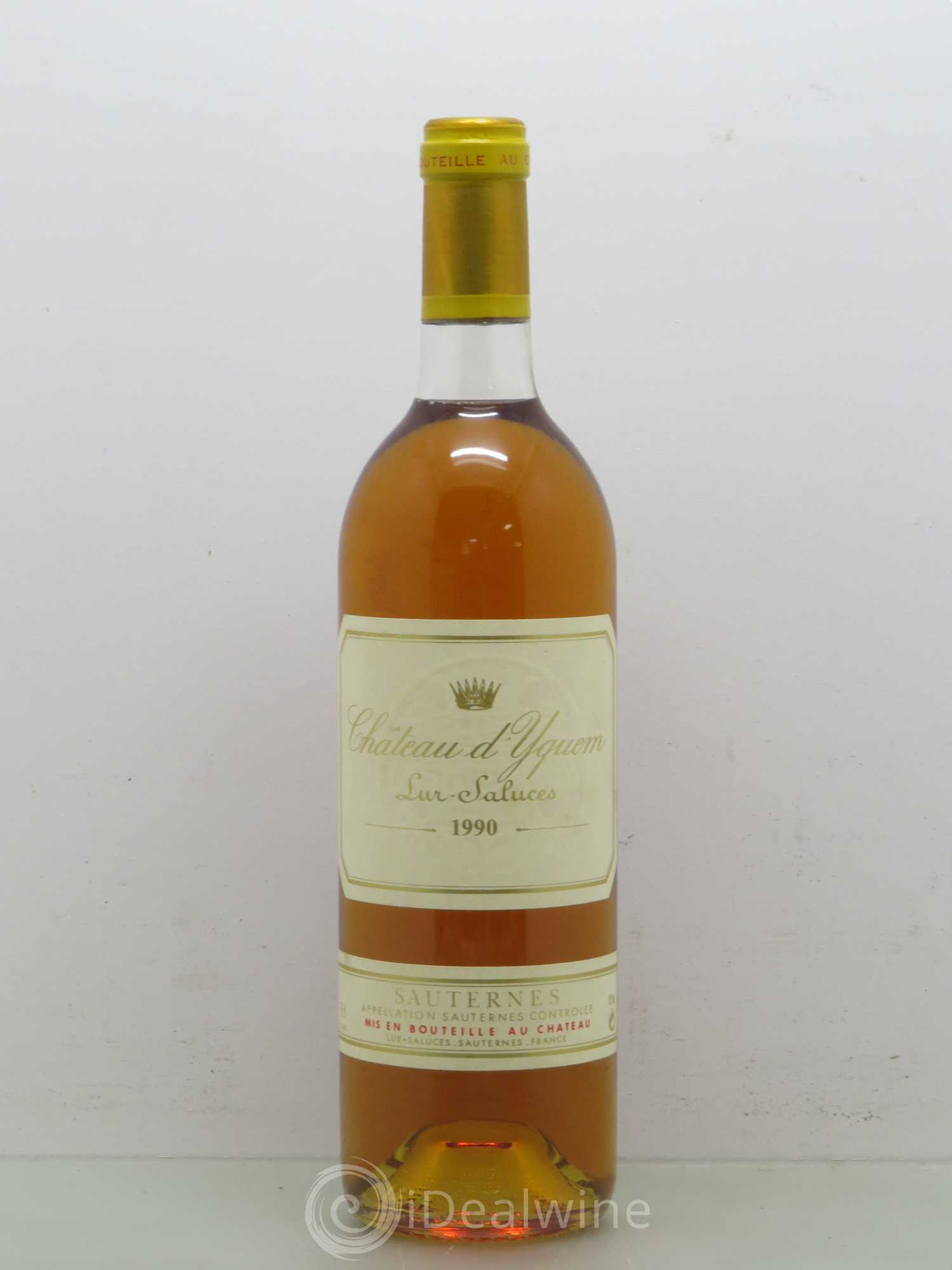 Château d' Yquem 1er Cru Classé Supérieur 1990 - Lotto di 1 bottiglia - 0