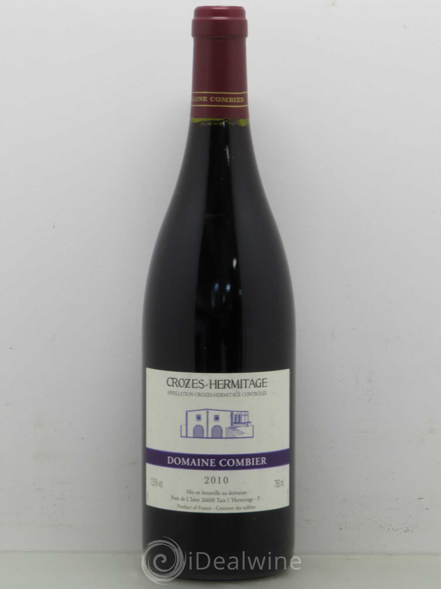 Crozes-Hermitage Combier 2010 - Lot de 1 bouteille - 0