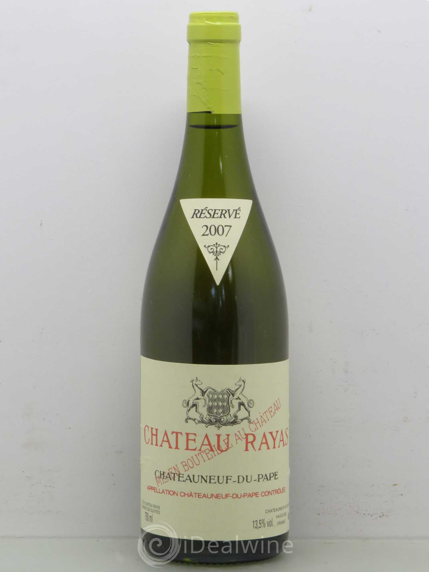 Châteauneuf-du-Pape Château Rayas Emmanuel Reynaud 2007 - Lot de 1 bouteille - 0