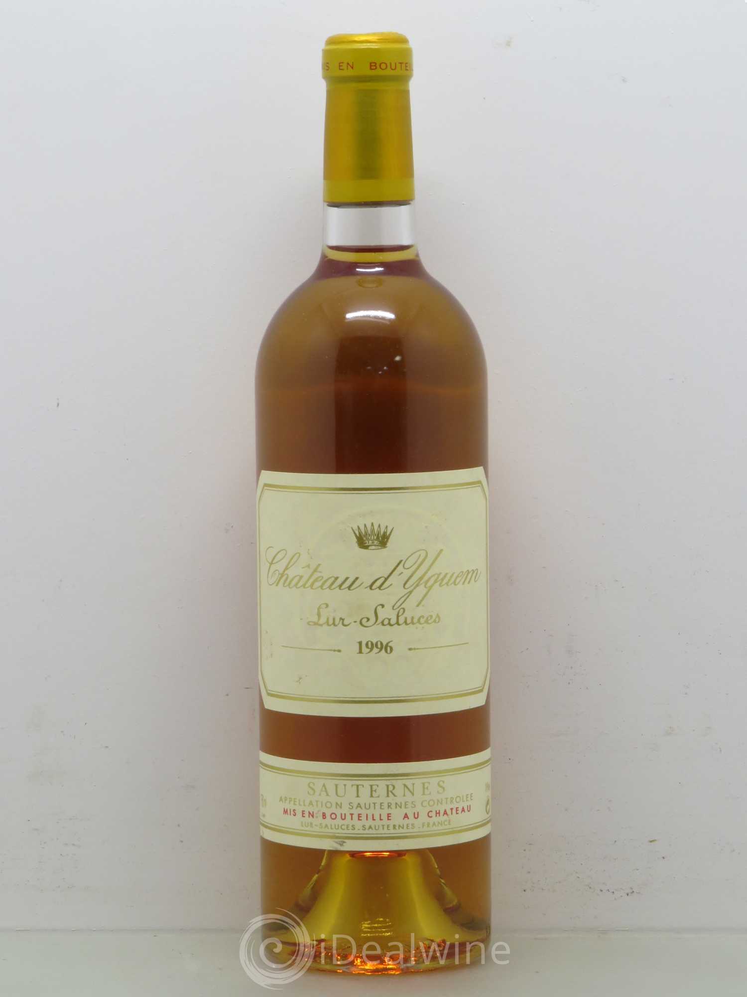 Château d' Yquem 1er Cru Classé Supérieur (senza prezzo di riserva) 1996 - Lotto di 1 bottiglia - 0