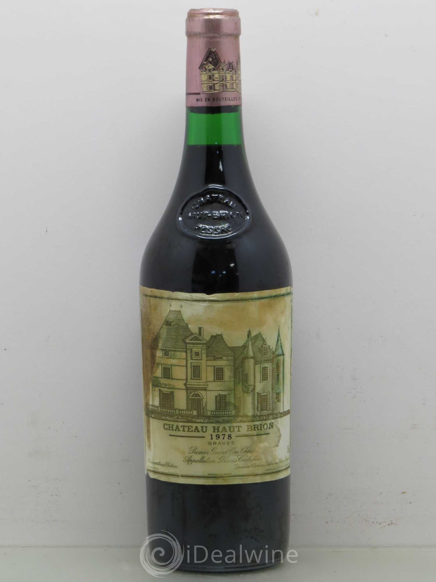 Château Haut Brion 1er Grand Cru Classé 1978 - Lot de 1 bouteille - 0