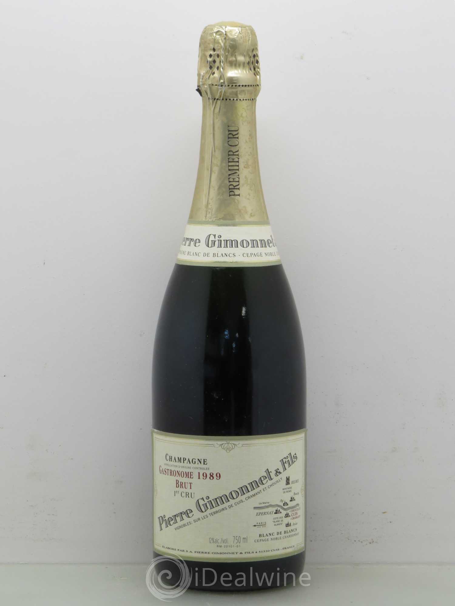 Champagne Pierre Gimmonet Gastronome 1989 - Posten von 1 Flasche - 0