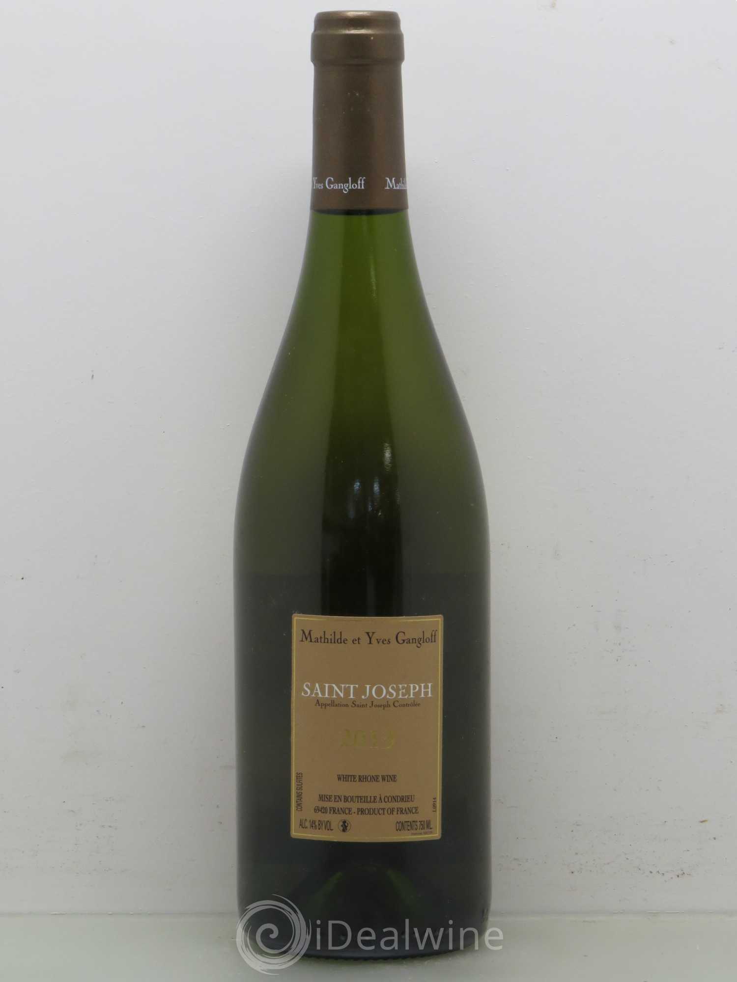 Saint-Joseph Gangloff (Domaine) 2013 - Lot de 1 bouteille - 1