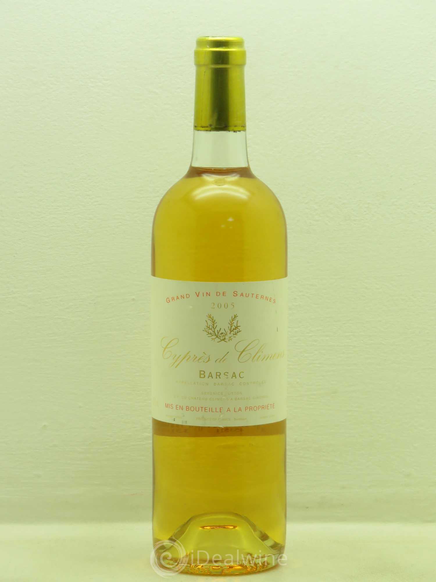 Bordeaux Cyprès de Climens 2005 - Posten von 1 Flasche - 0