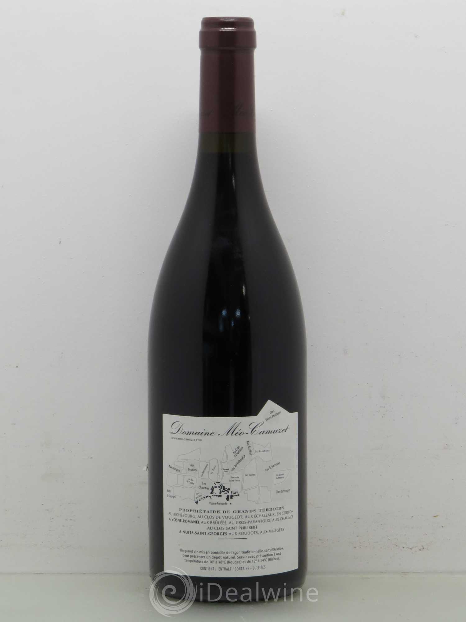Vosne-Romanée 1er Cru Les Chaumes Méo-Camuzet (Domaine) 2012 - Lot de 1 bouteille - 1