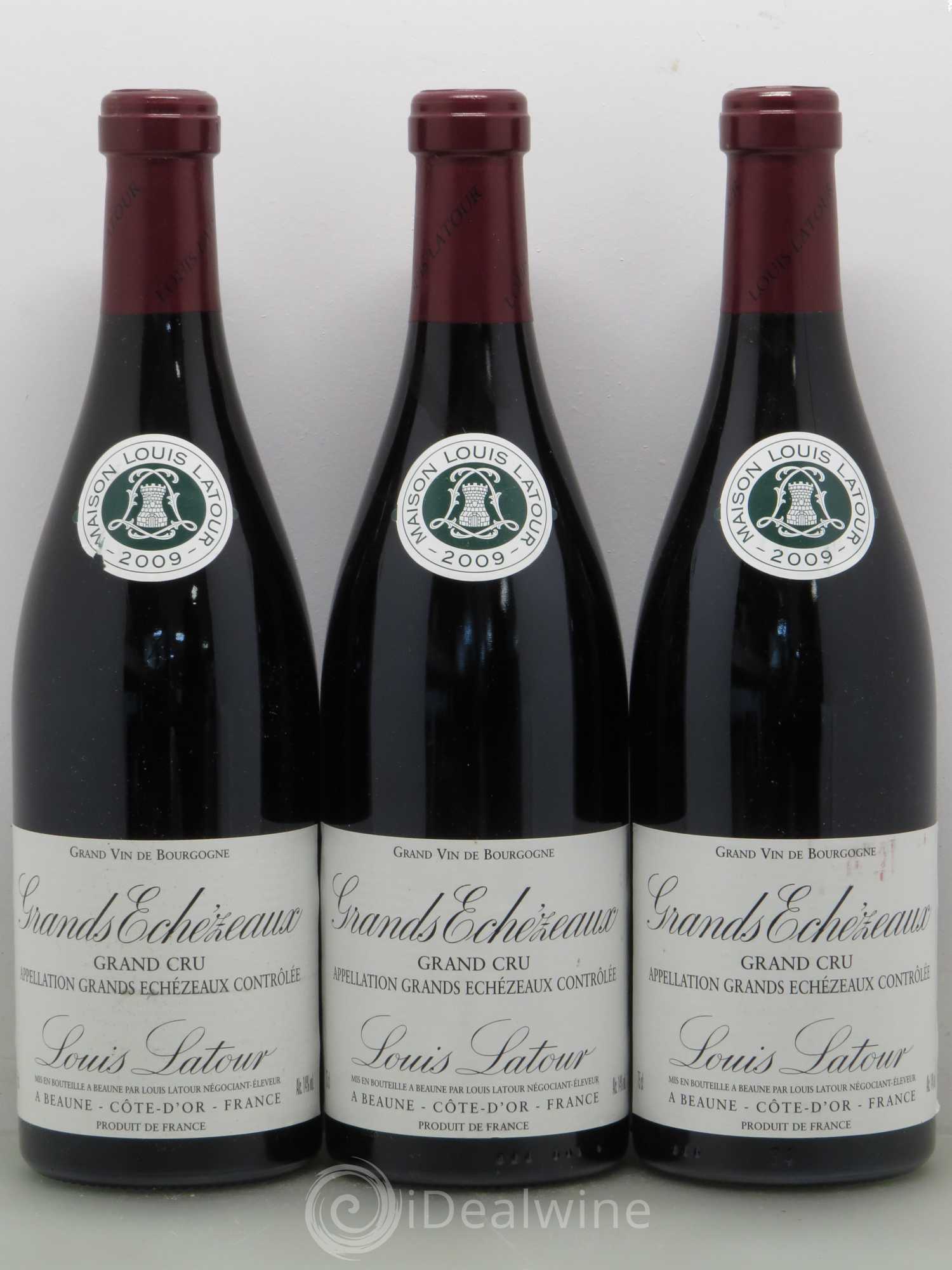 Grands-Echezeaux Grand Cru Louis Latour 2009 - Lot de 3 bouteilles - 0