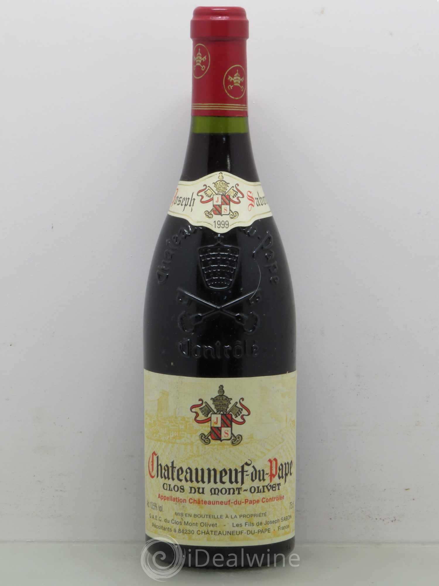Châteauneuf-du-Pape Clos du Mont-Olivet 1999 - Lot de 1 bouteille - 0