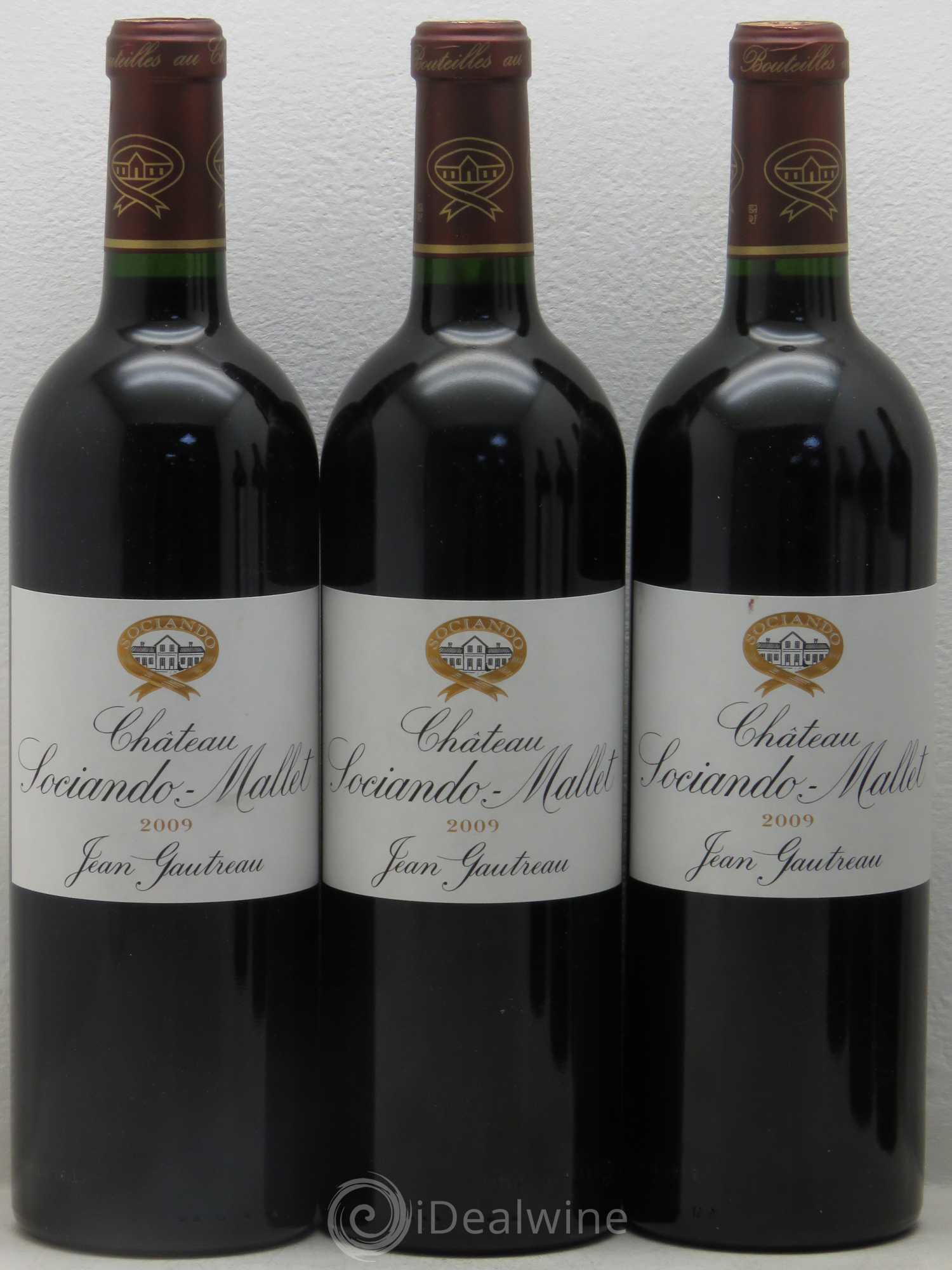 Château Sociando Mallet 2009 - Lot de 6 bouteilles - 1