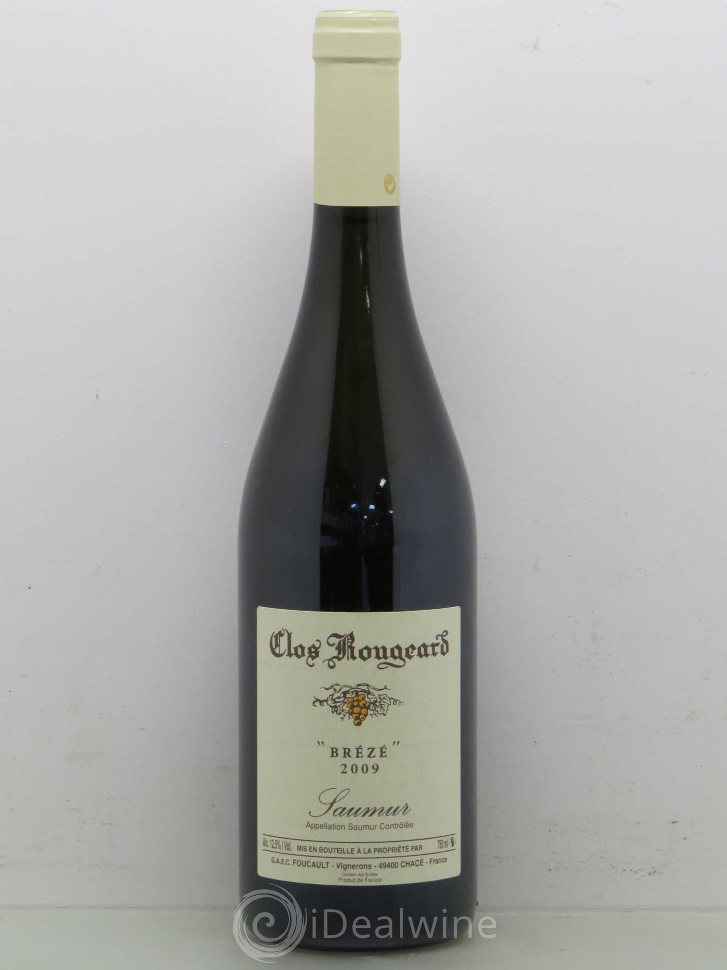 Saumur Brézé Clos Rougeard 2009 - Lot de 1 bouteille - 0