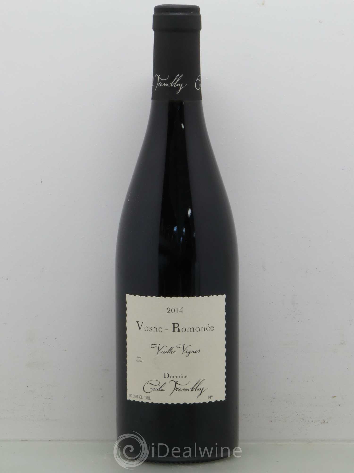 Vosne-Romanée Vieilles Vignes Cécile Tremblay 2014 - Lot de 1 bouteille - 0