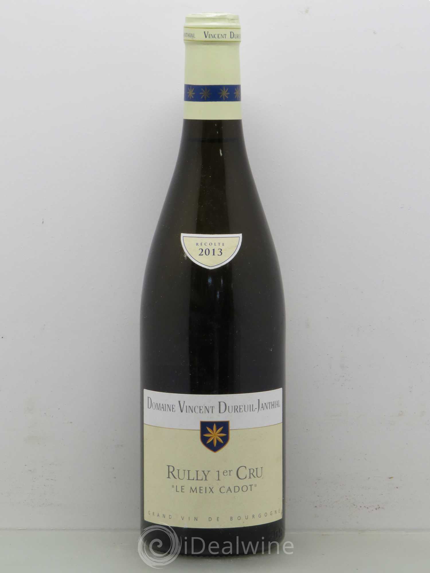 Rully 1er Cru Le Meix Cadot Vincent Dureuil Janthial 2013 - Posten von 1 Flasche - 0