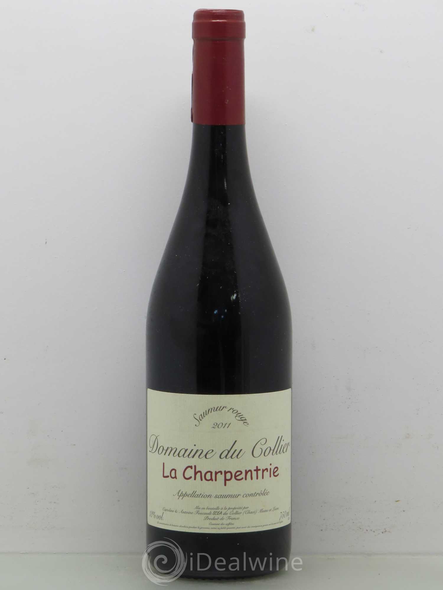Saumur La Charpentrie Domaine du Collier 2011 - Lot de 1 bouteille - 0