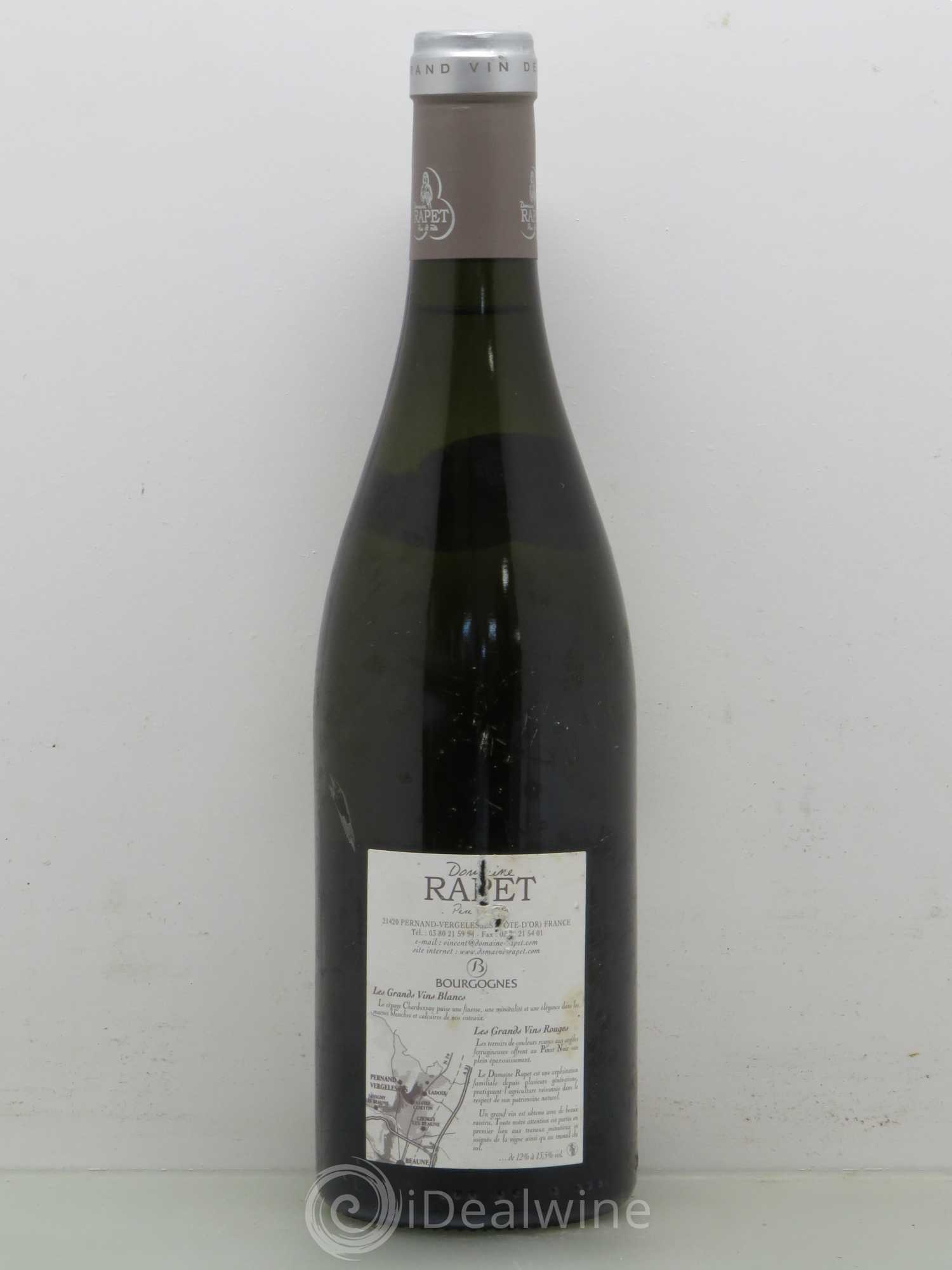 Corton-Charlemagne Grand Cru Rapet Père & Fils 2012 - Lot de 1 bouteille - 1