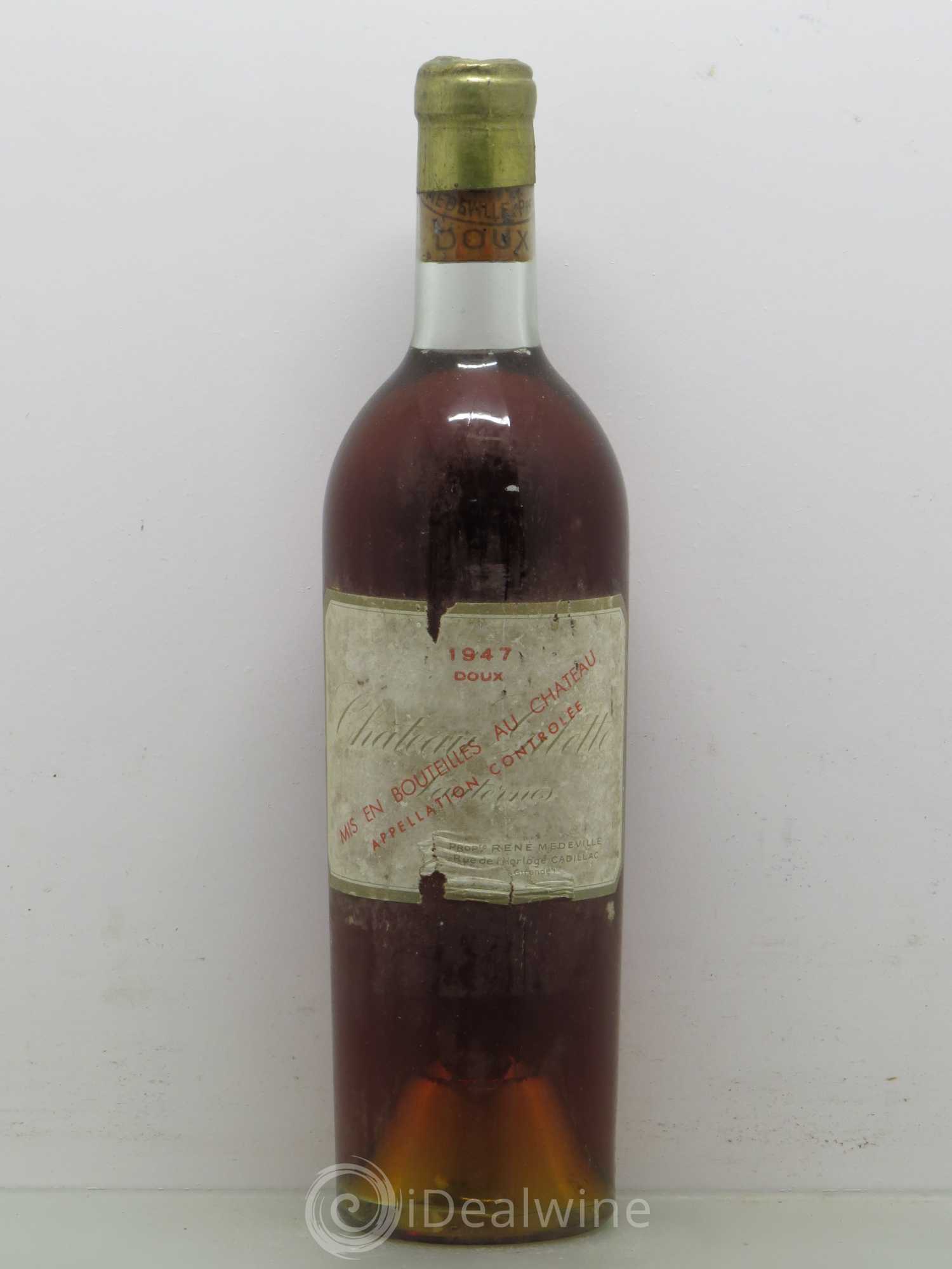 Château Gilette 1947 - Lot de 1 bouteille - 0
