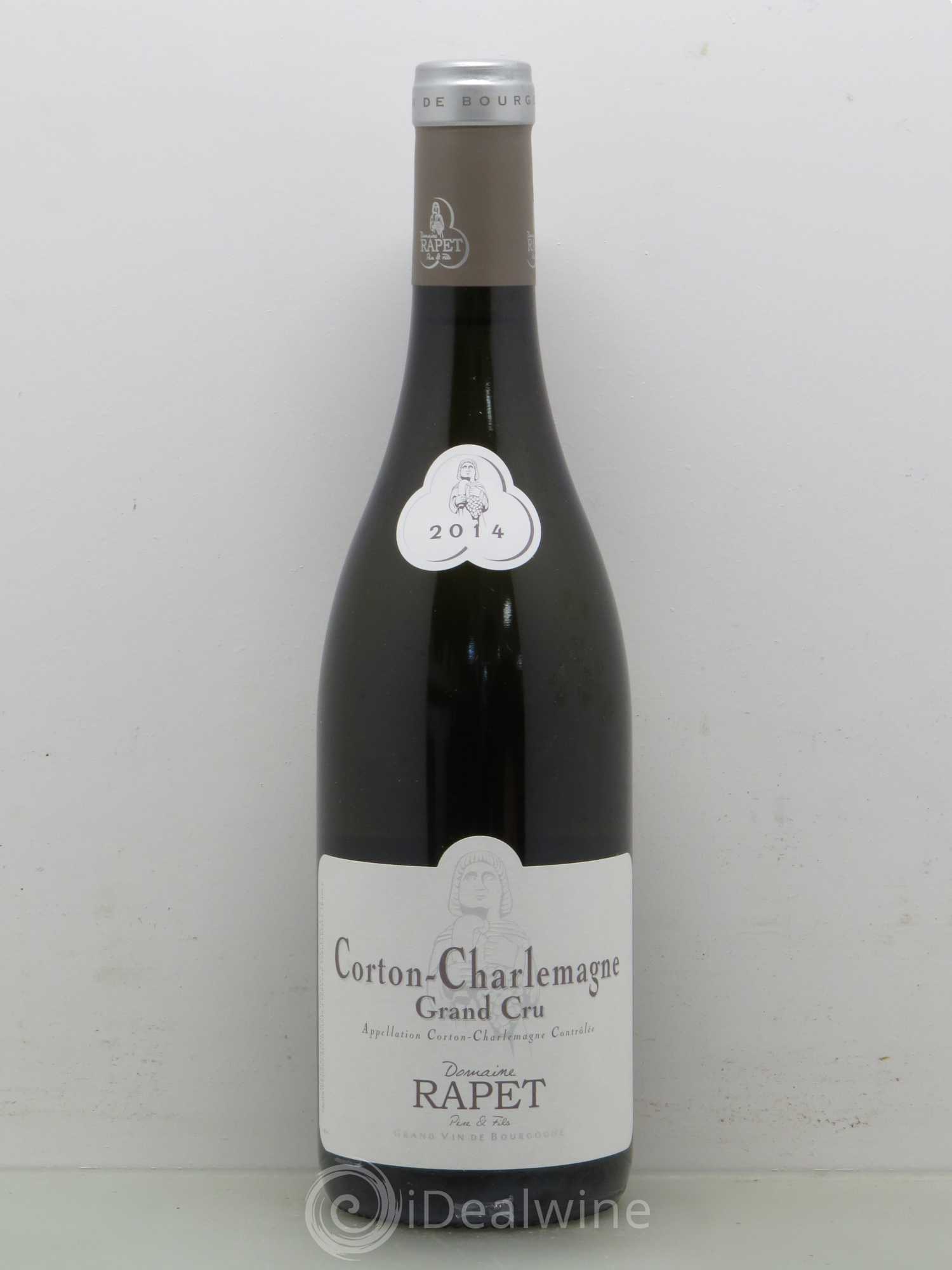 Corton-Charlemagne Grand Cru Rapet Père & Fils 2014 - Lot de 1 bouteille - 0