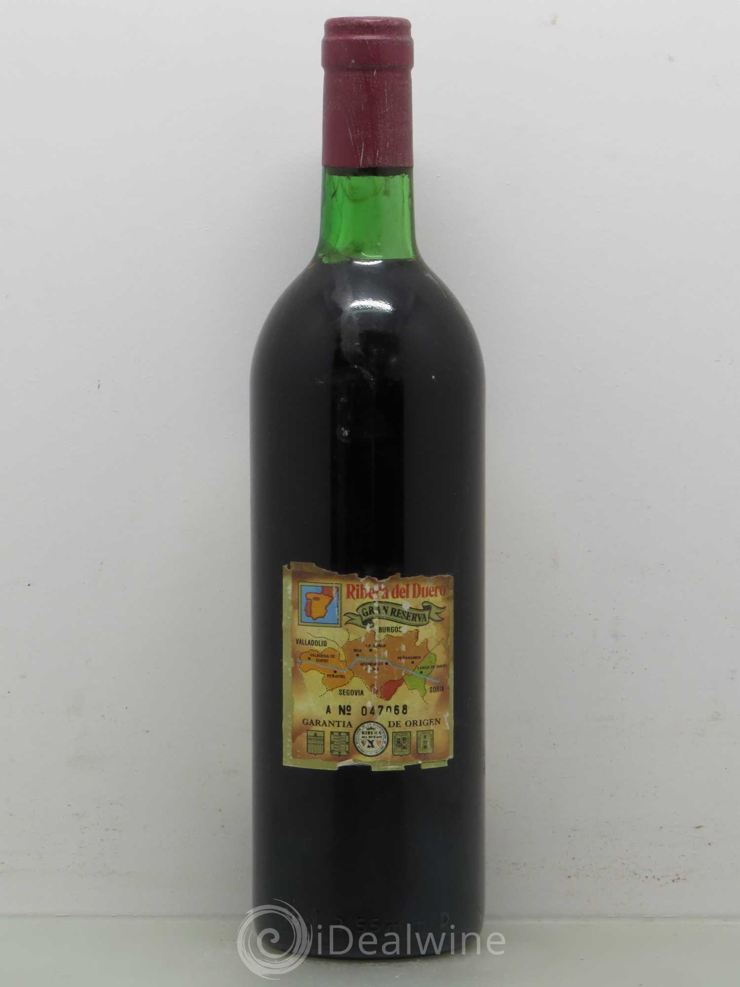 Ribera Del Duero DO Vega Sicilia Unico Famille Alvarez Vino Fino de Mesa 1960 - Lotto di 1 bottiglia - 1