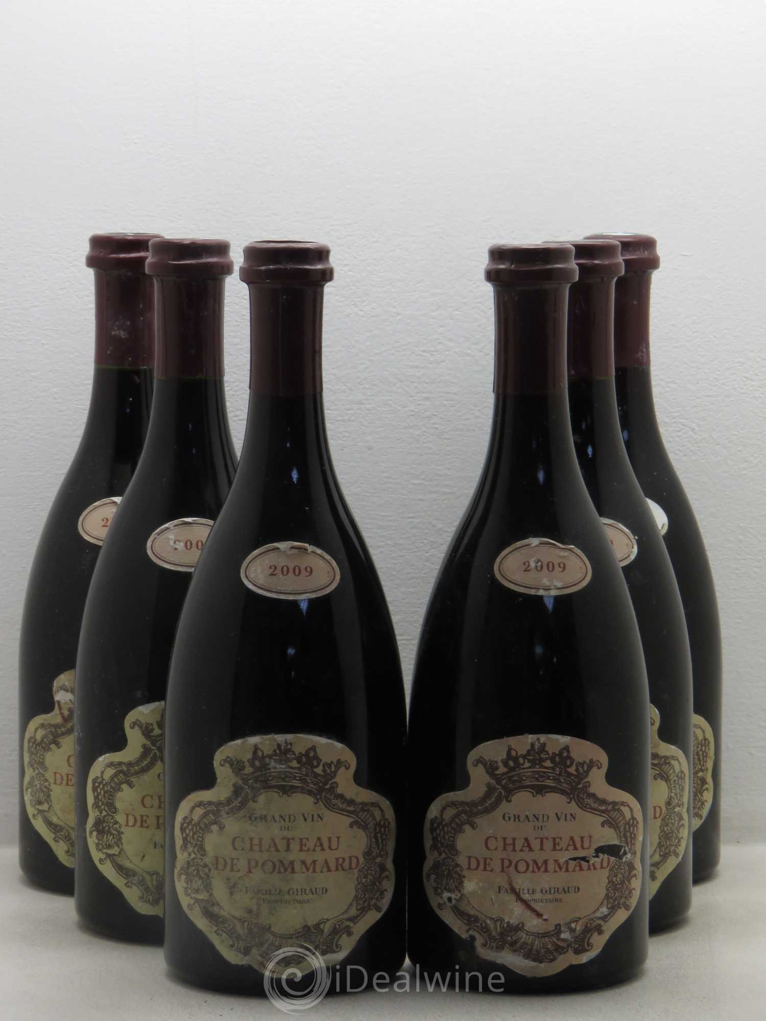 Pommard Château de Pommard 2009 - Lot de 6 bouteilles - 0