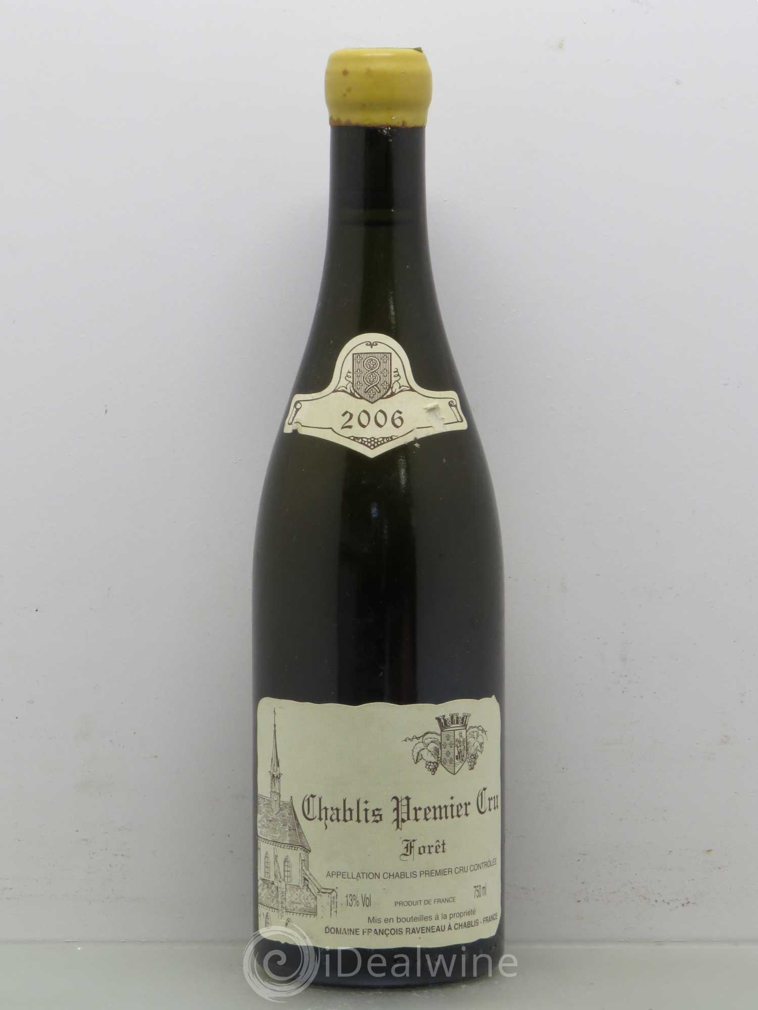 Chablis 1er Cru Forêt Raveneau (Domaine) 2006 - Lot de 1 bouteille - 0