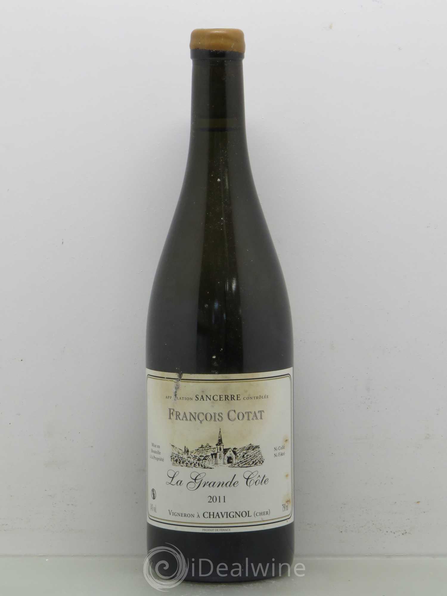 Sancerre La Grande Côte François Cotat 2011 - Lot de 1 bouteille - 0